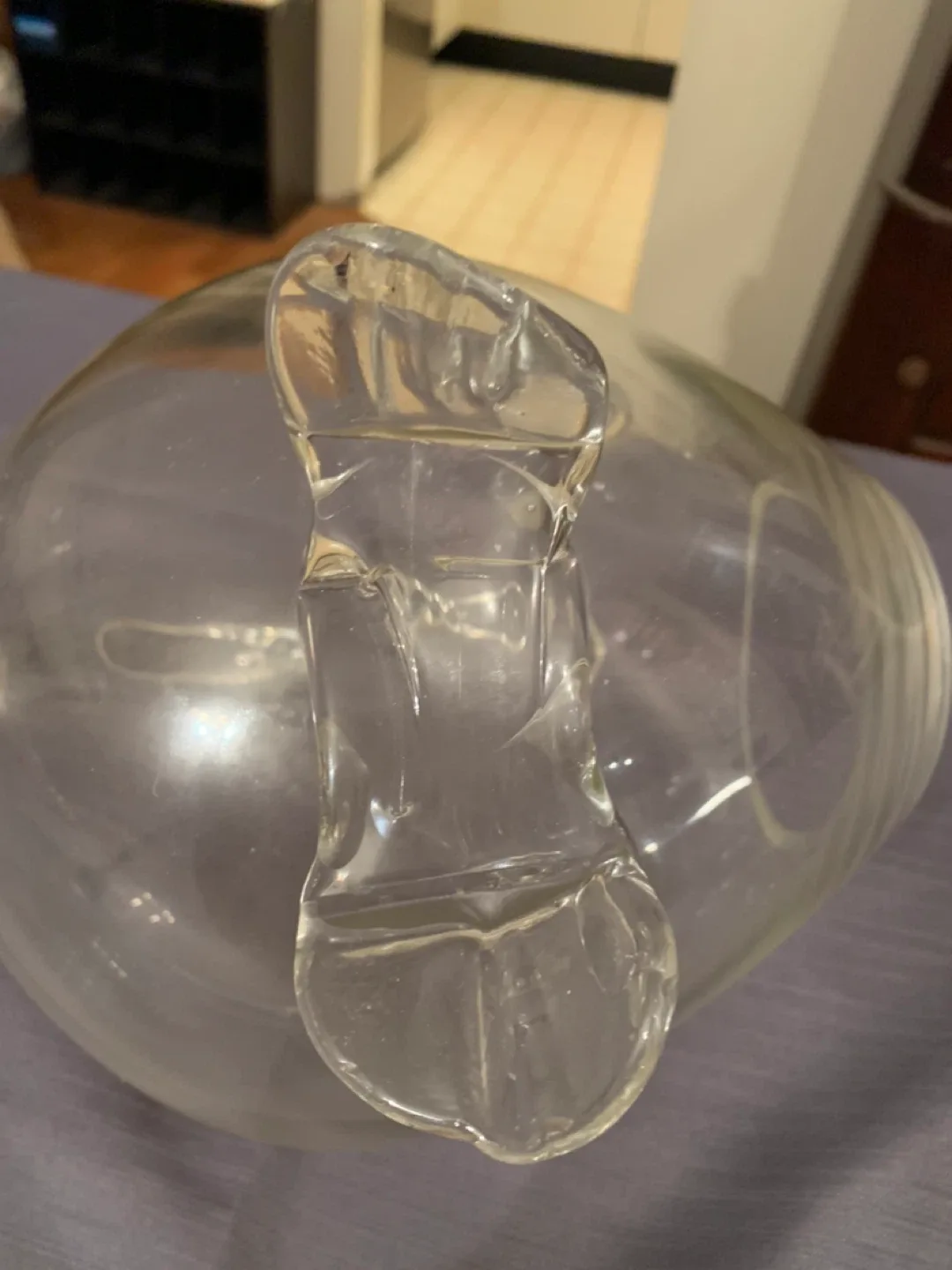 Clear Glass Fish Bowl Vase image indicator(5)