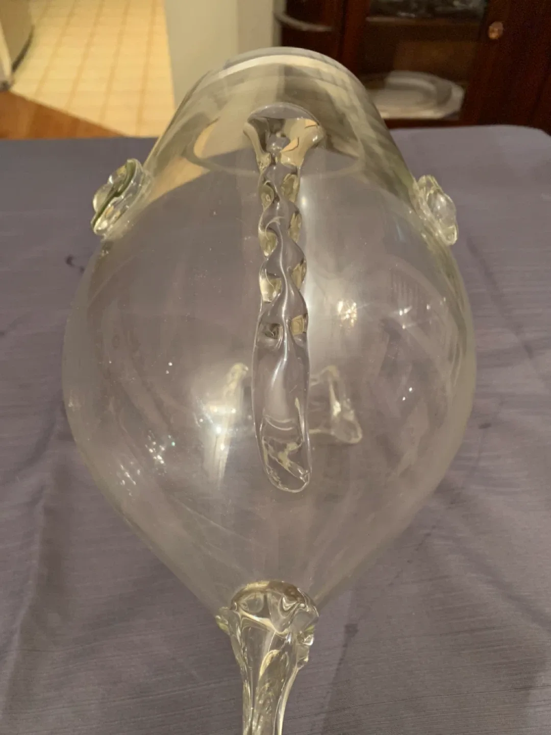Clear Glass Fish Bowl Vase image indicator(6)