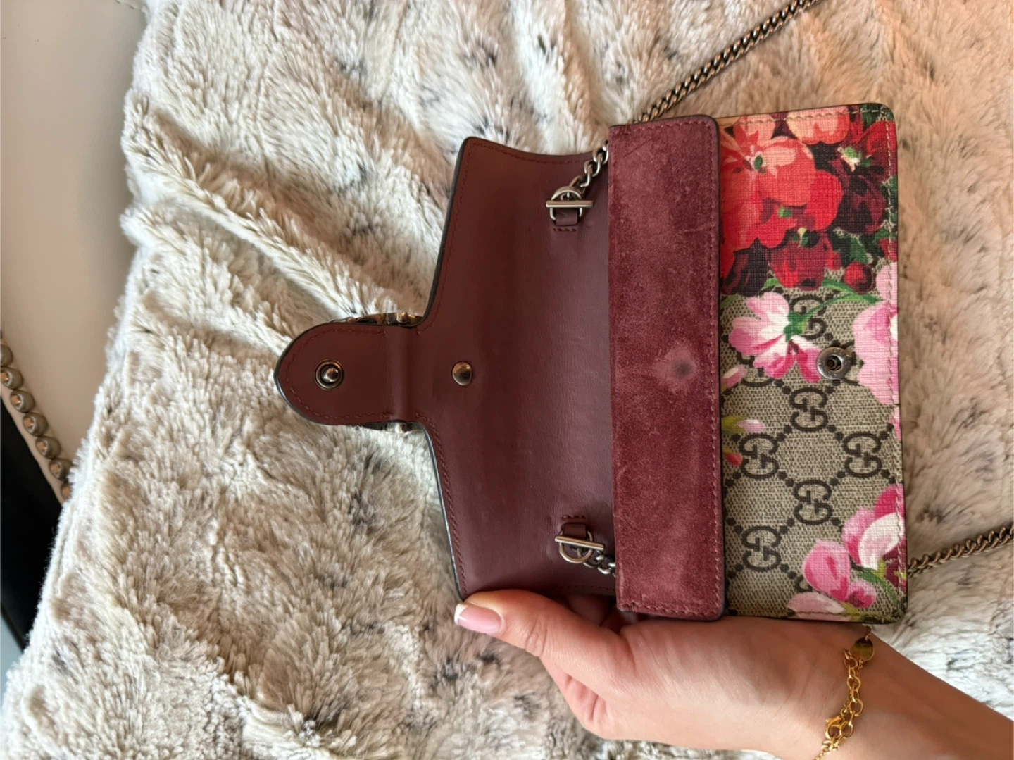 Gucci Dionysus Floral Wallet on Chain - photo 3