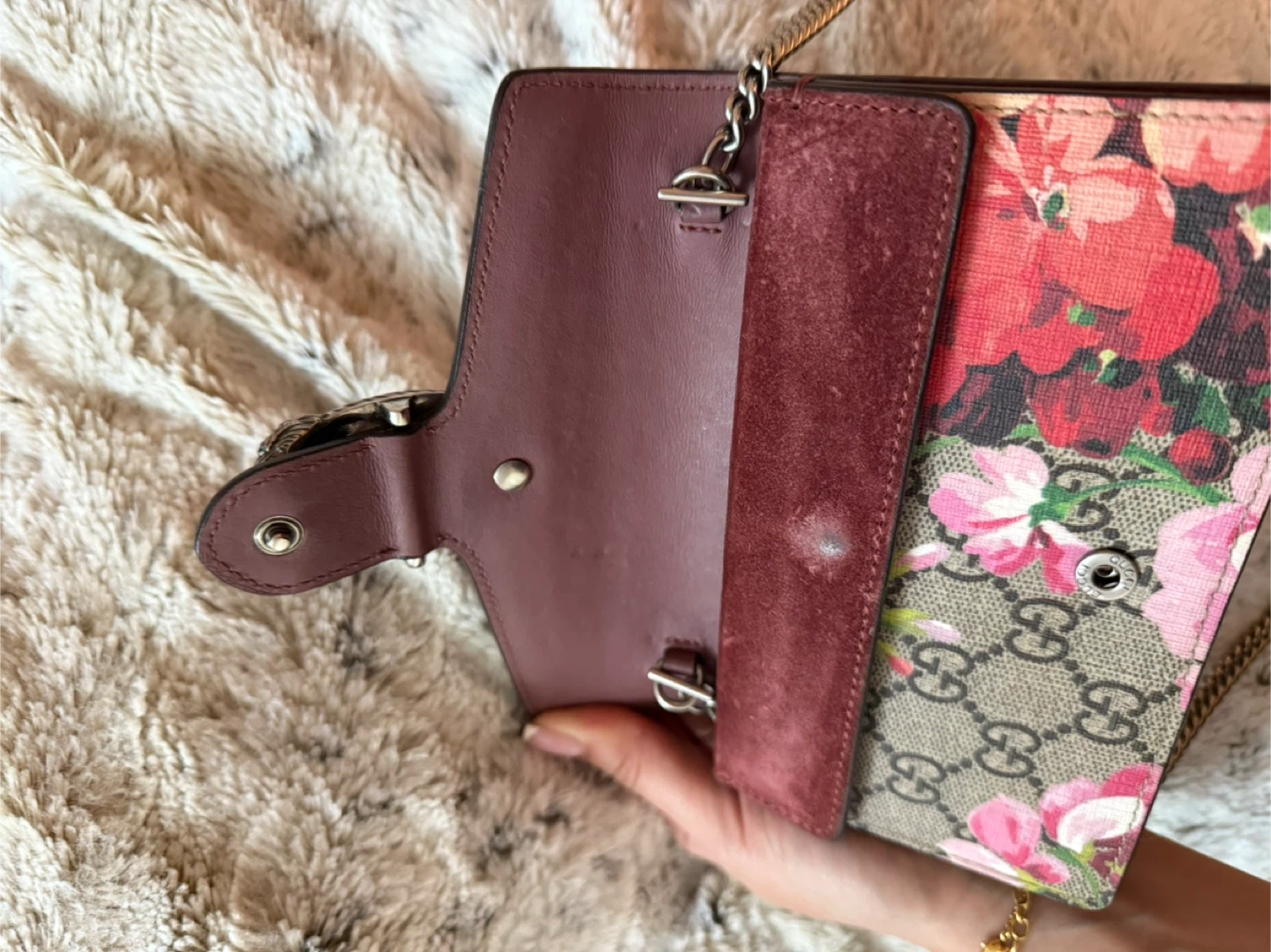 Gucci Dionysus Floral Wallet on Chain - photo 4