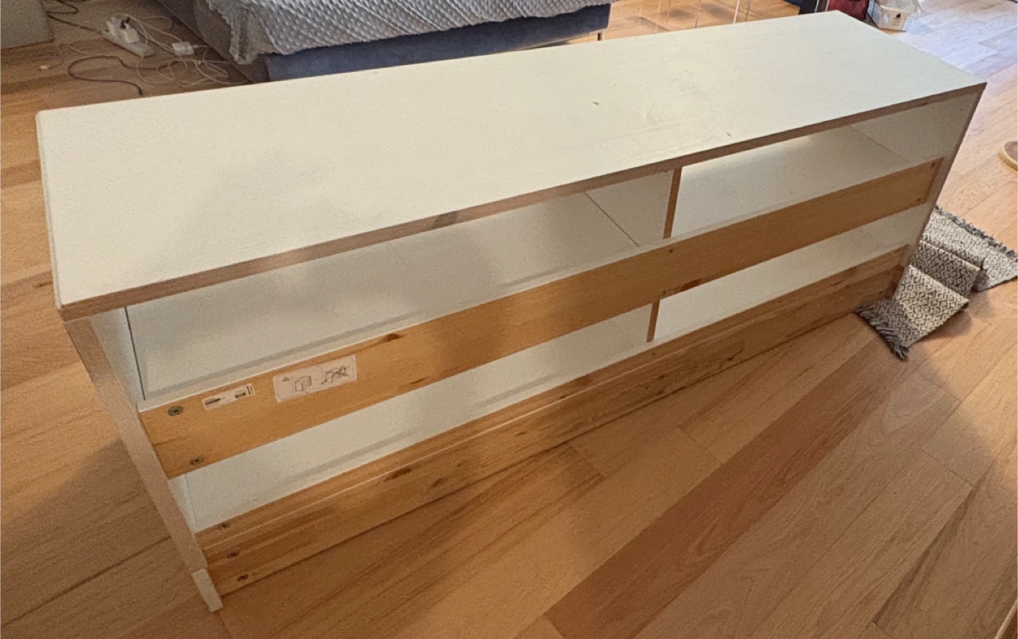 White TV Stand Cabinet