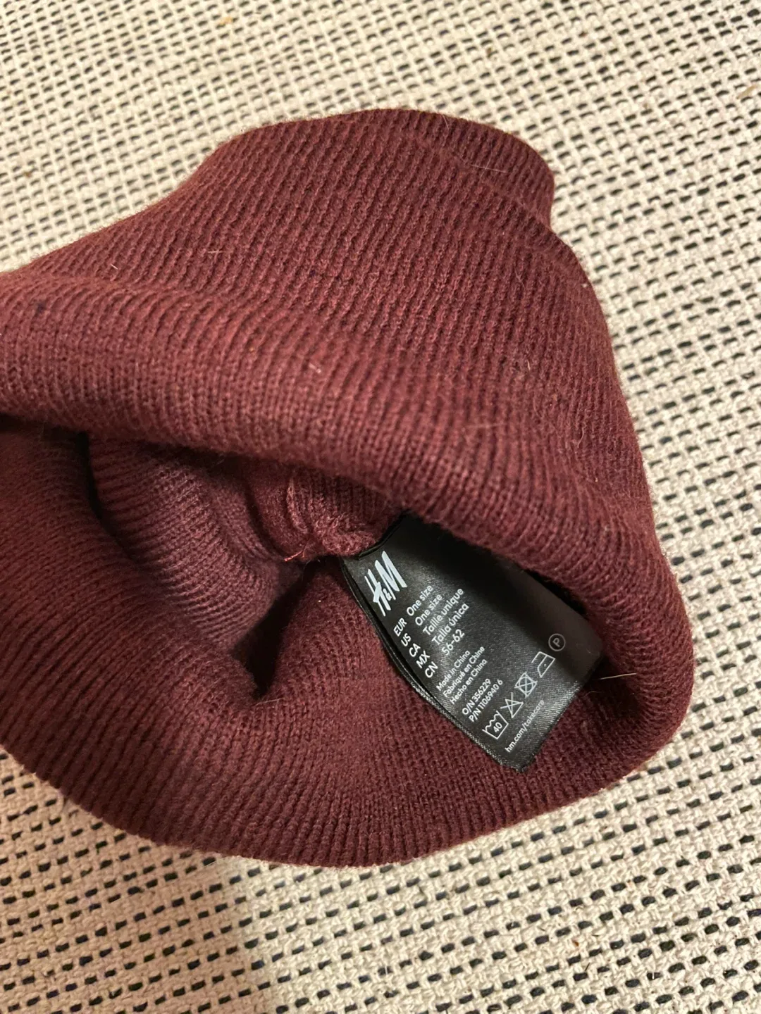Burgundy Beanies Lot - all 3 for $10! image indicator(3)