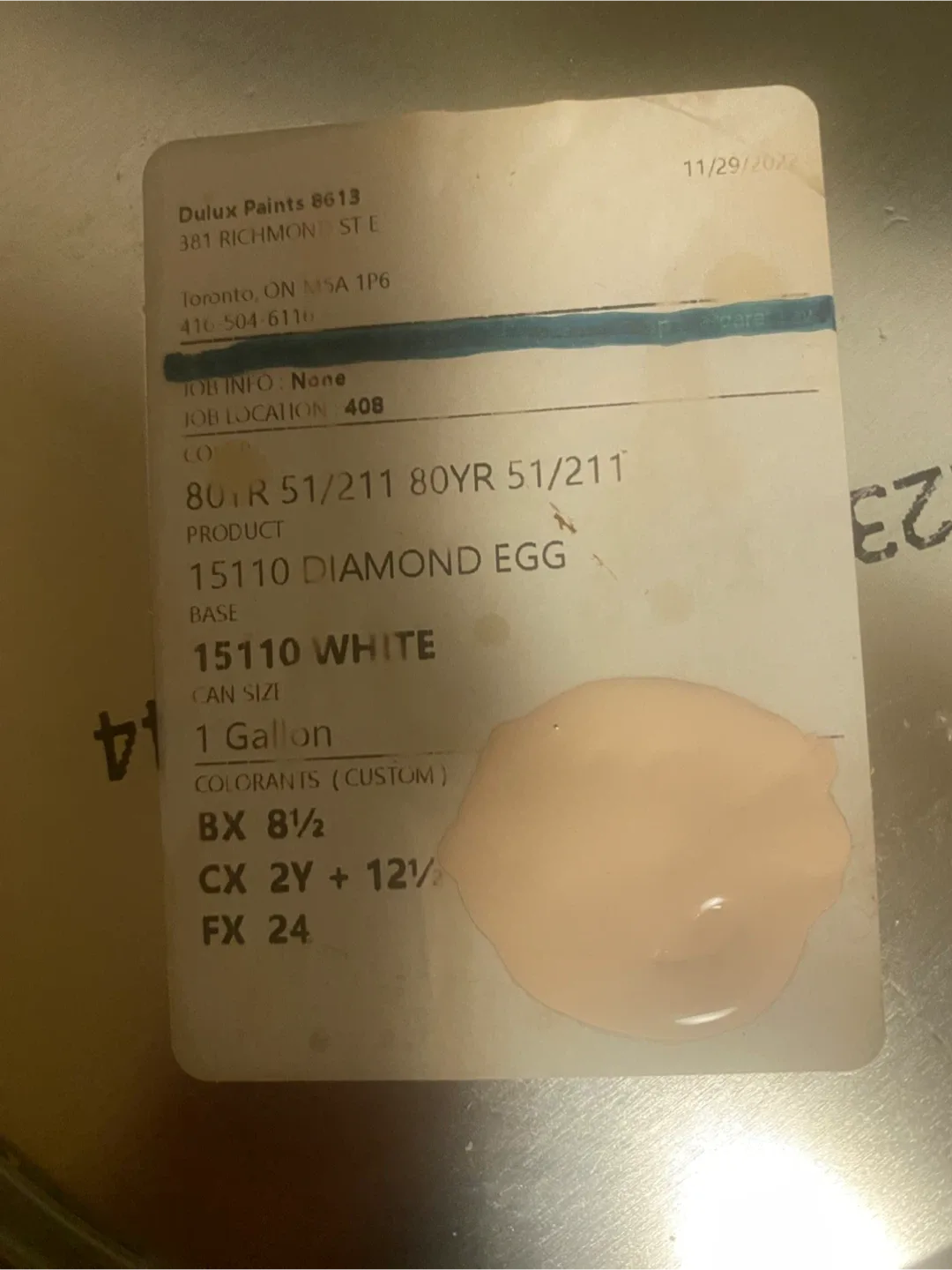 Dulux Diamond Eggshell Paint - Light Peach colour- 3.7L image indicator(2)