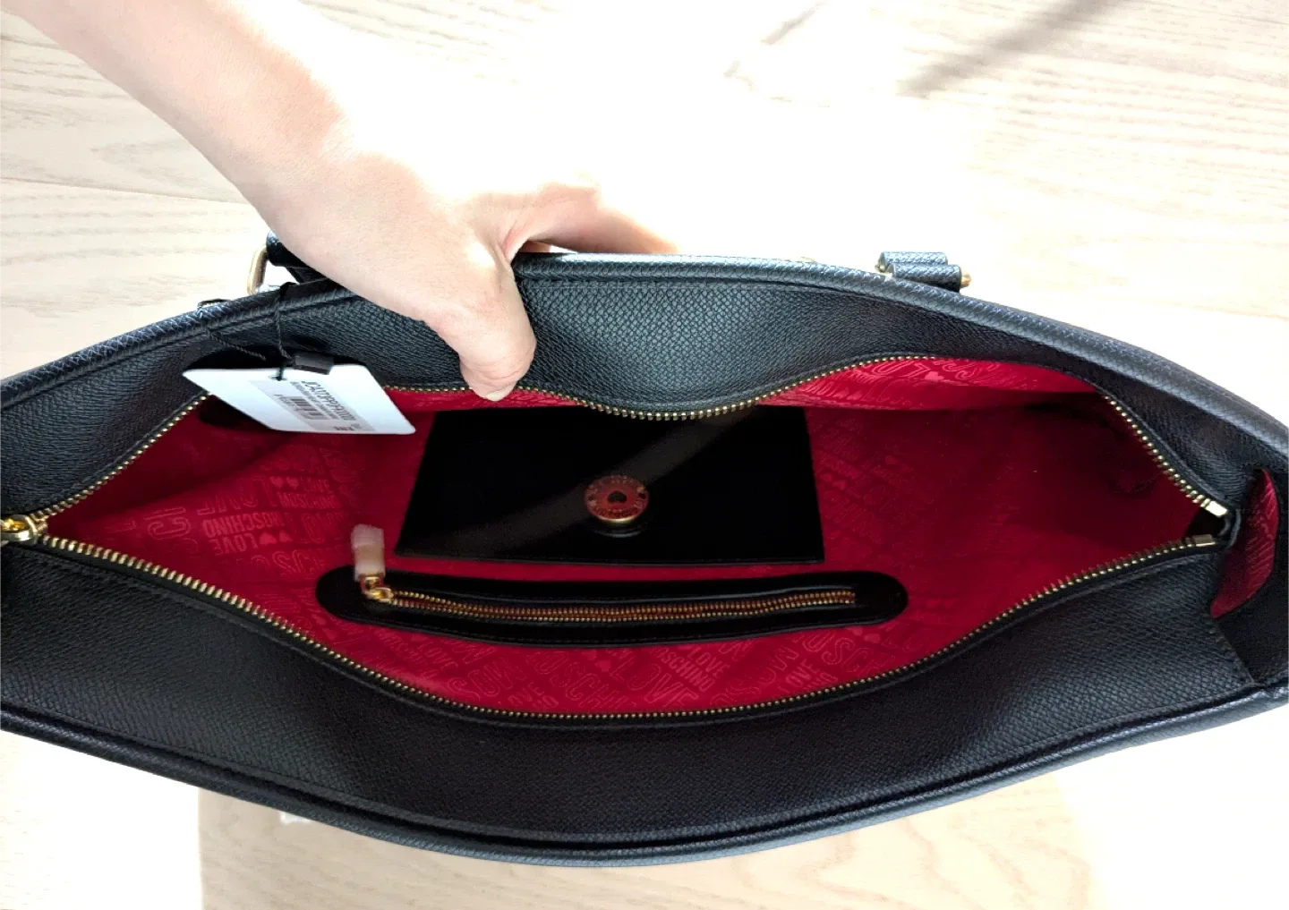 Black Tote Bag image indicator(2)