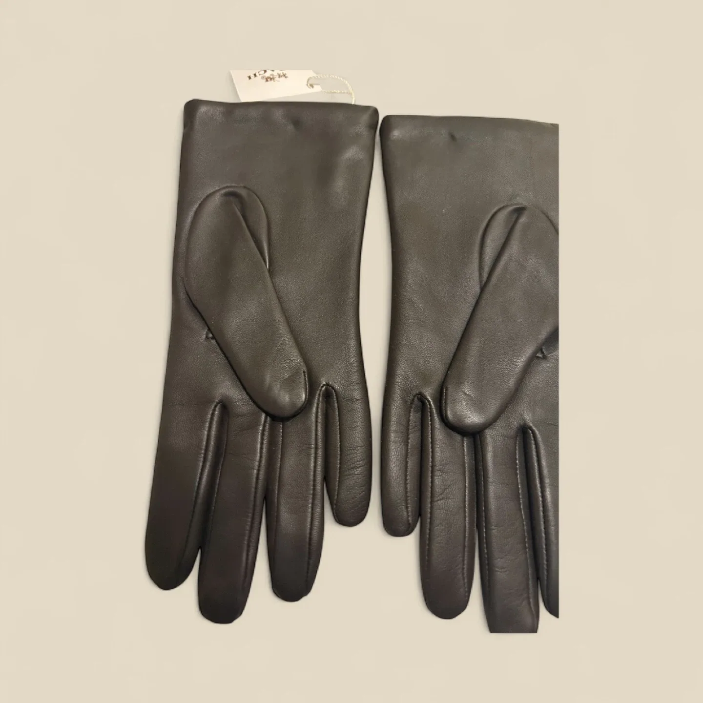 COACH Leather Gloves - New with Tags image indicator(2)