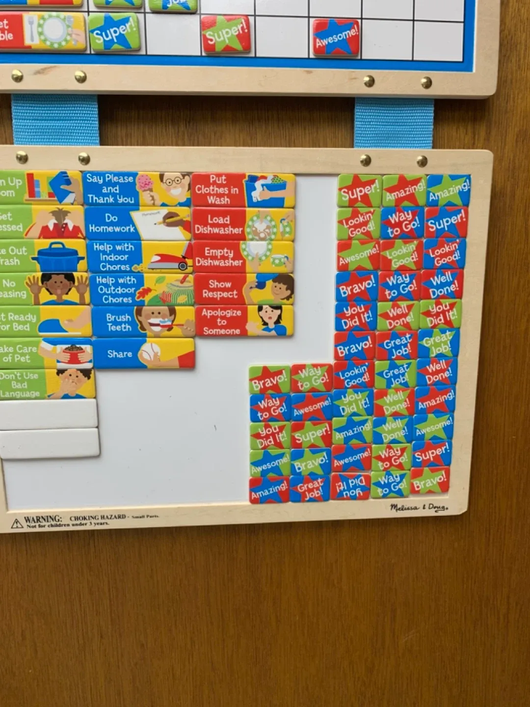 Melissa & Doug Magnetic Responsibility Chart🥕 image indicator(3)