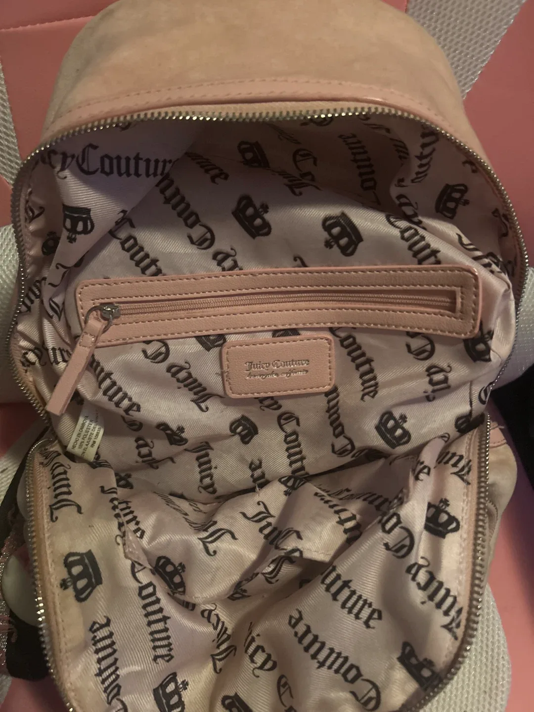 Juicy Couture Pink Mini Backpack image indicator(2)