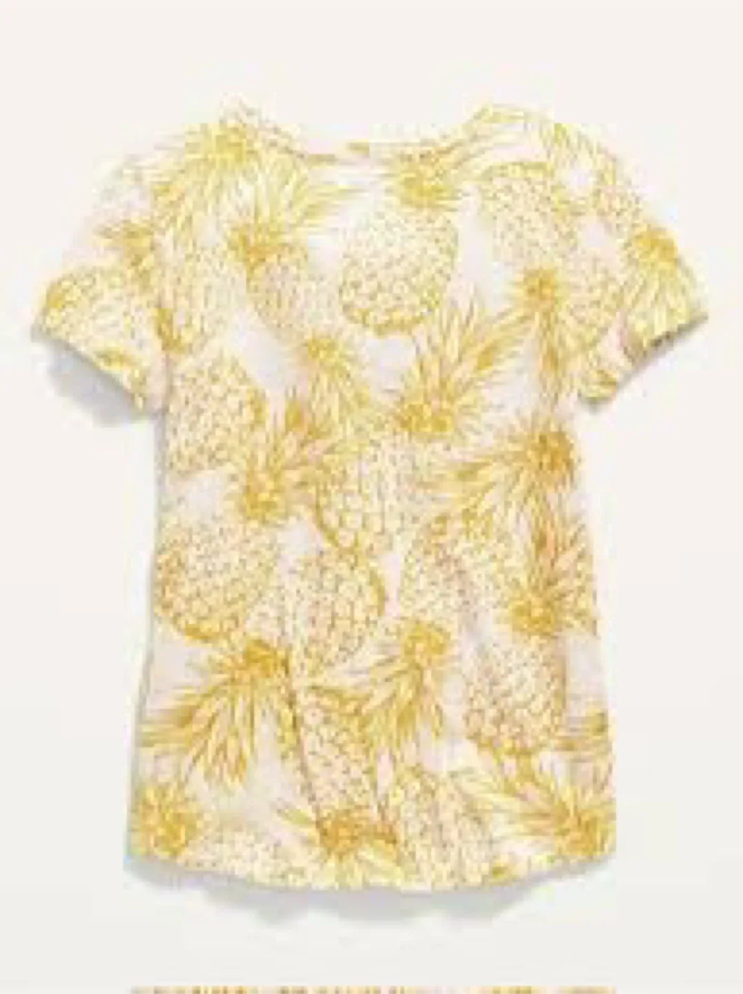 Old Navy Pineapple Print T-Shirt thumbnail