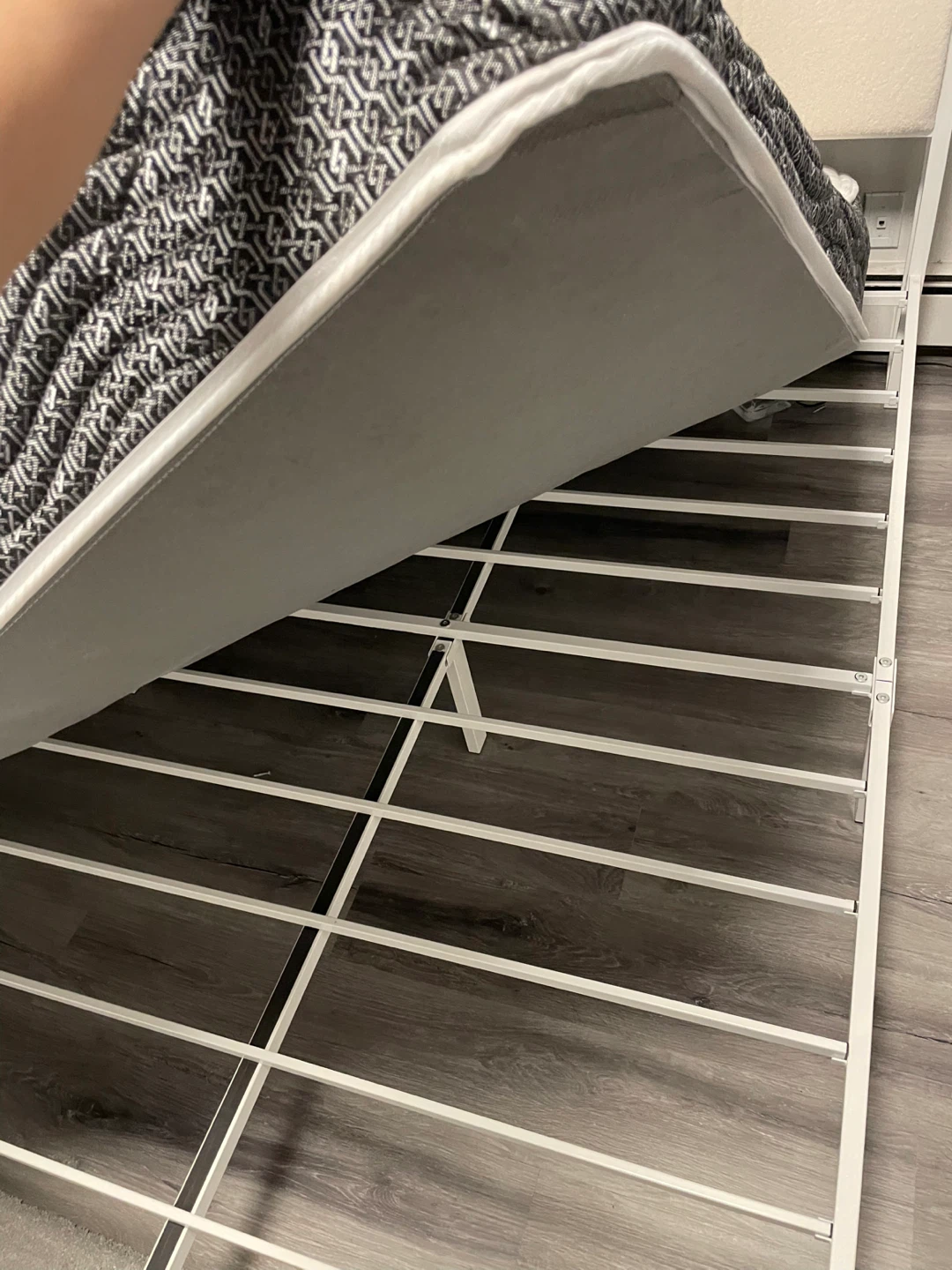 King Size Bed frame with LED light - photo 3
