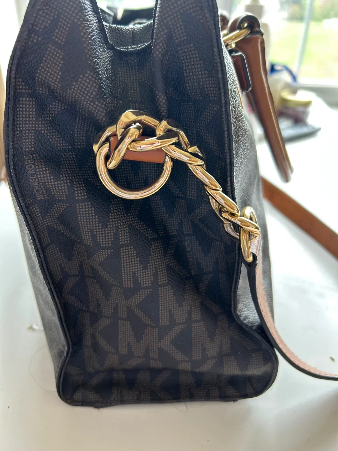 Michael Kors Bedford Legacy Brown Satchel image indicator(3)