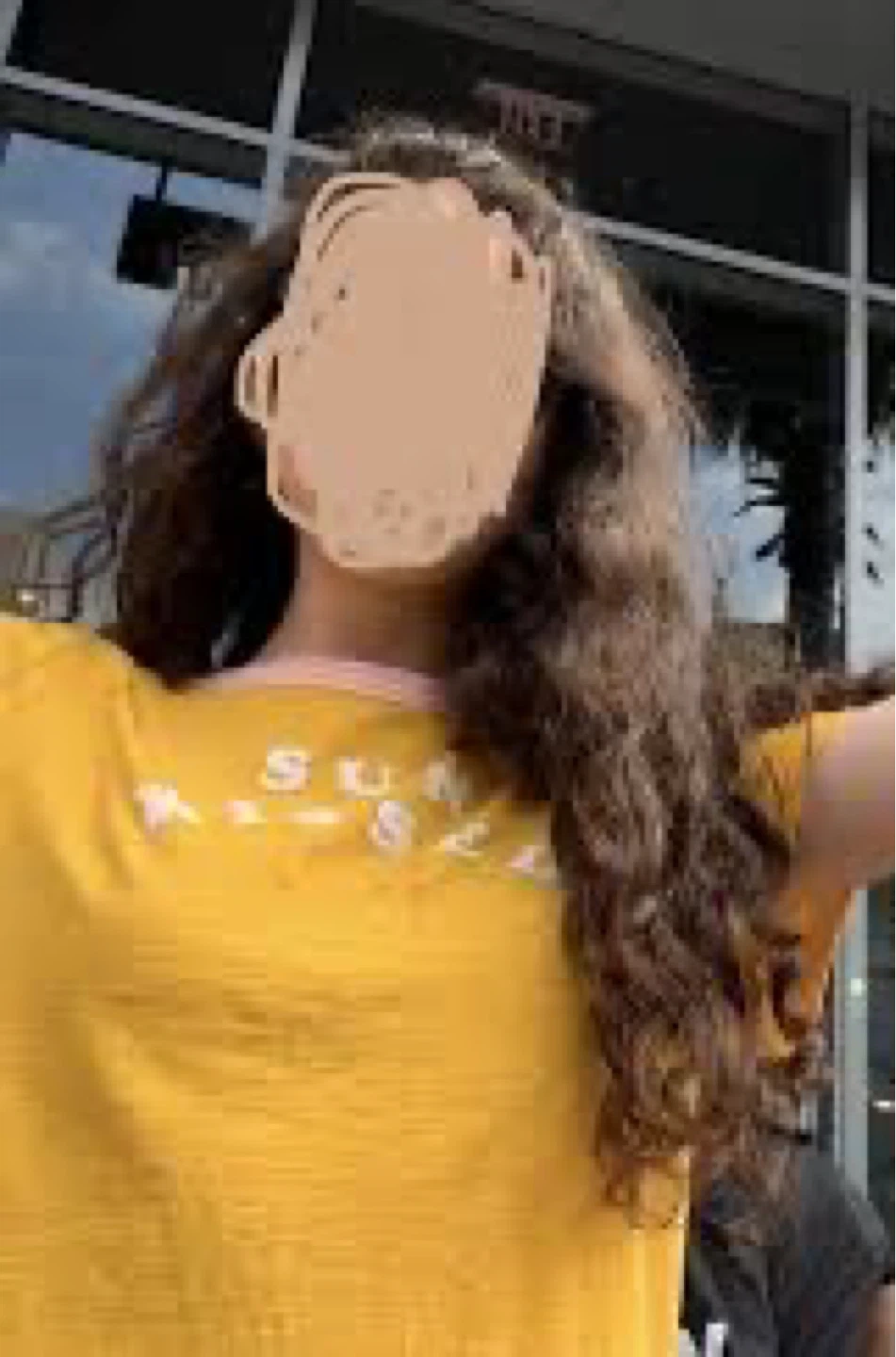 Old Navy 'Sun Kissed' Yellow Tee