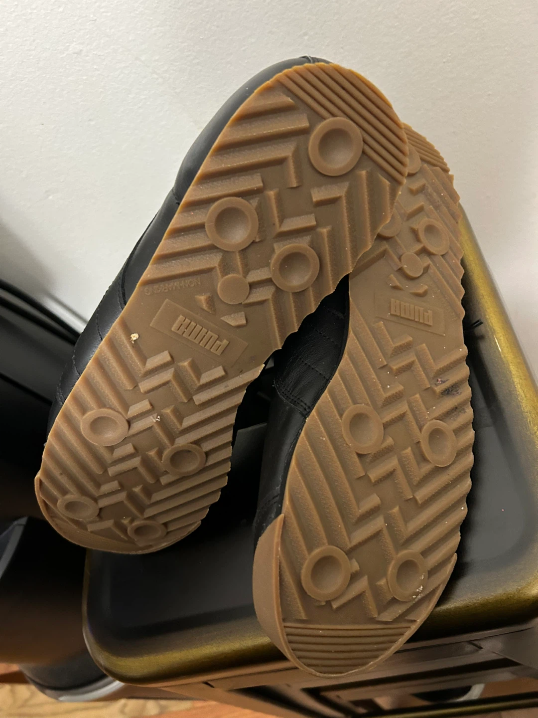 Puma Roma Black Leather Sneakers - photo 3