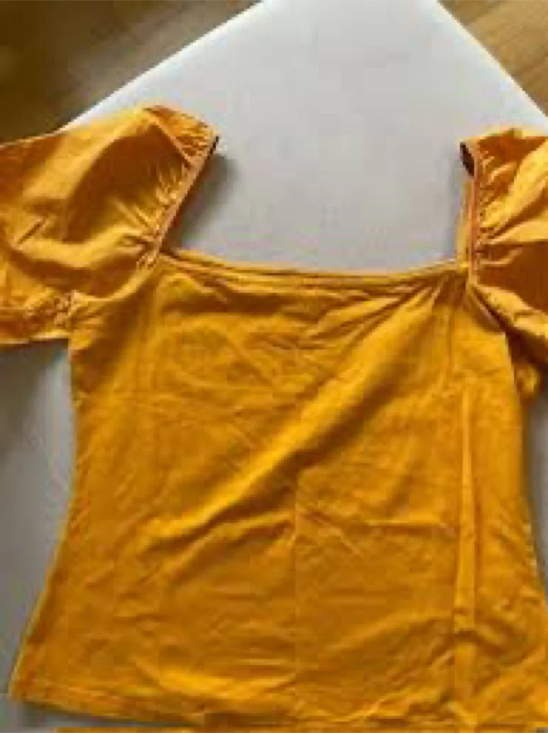 Yellow Puff Sleeve Top image indicator(2)