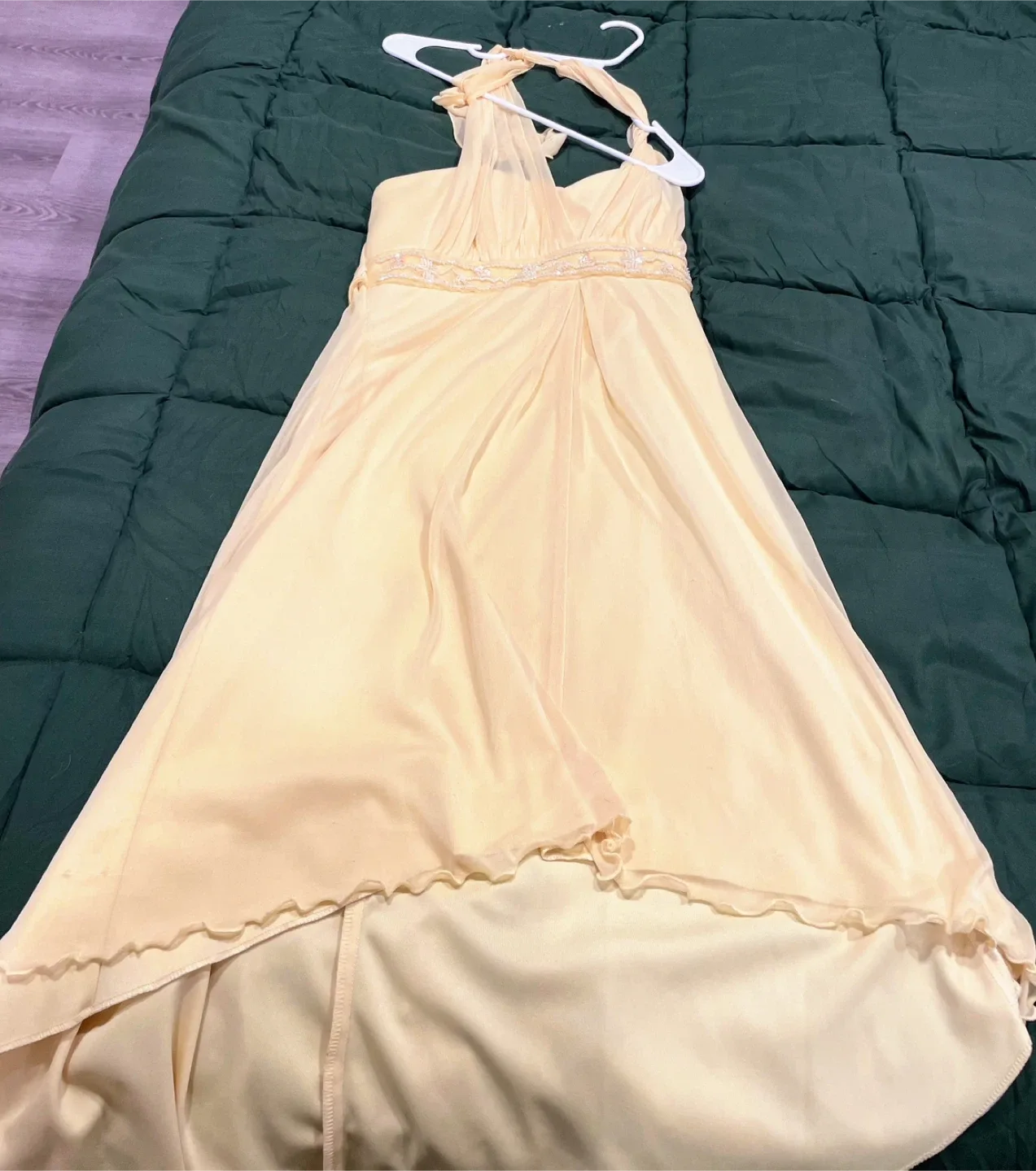Jessica Howard Size 12 Yellow Dress