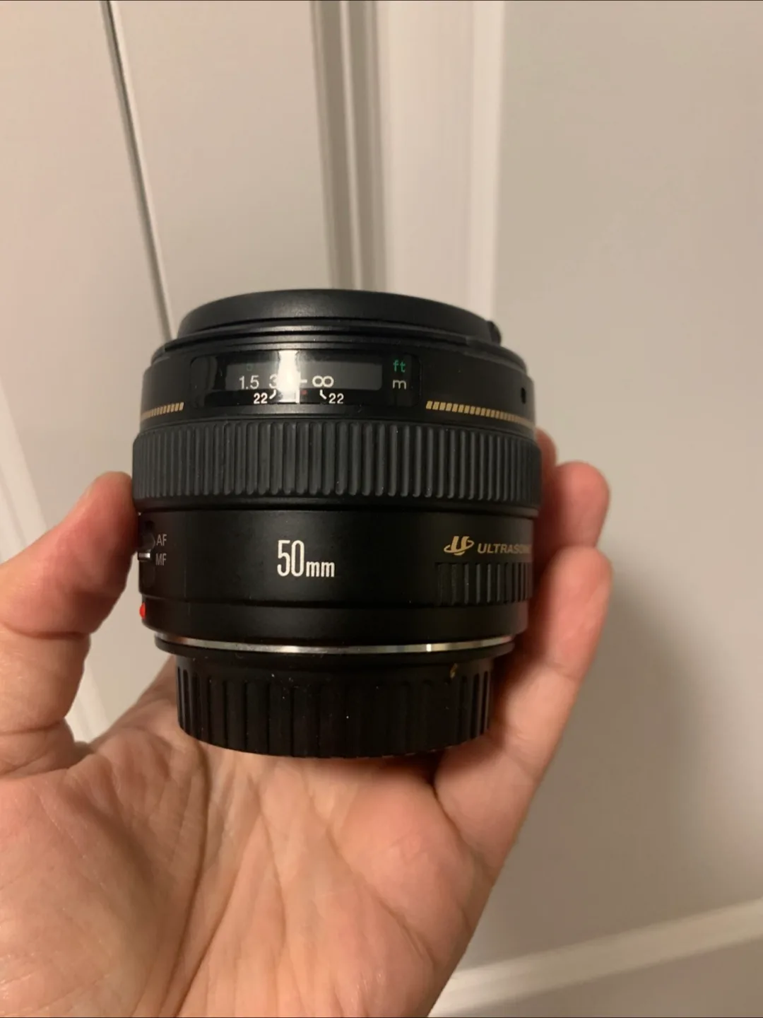 Canon EF 50mm f1.4 Ultrasonic AF/MF Lens image indicator(7)