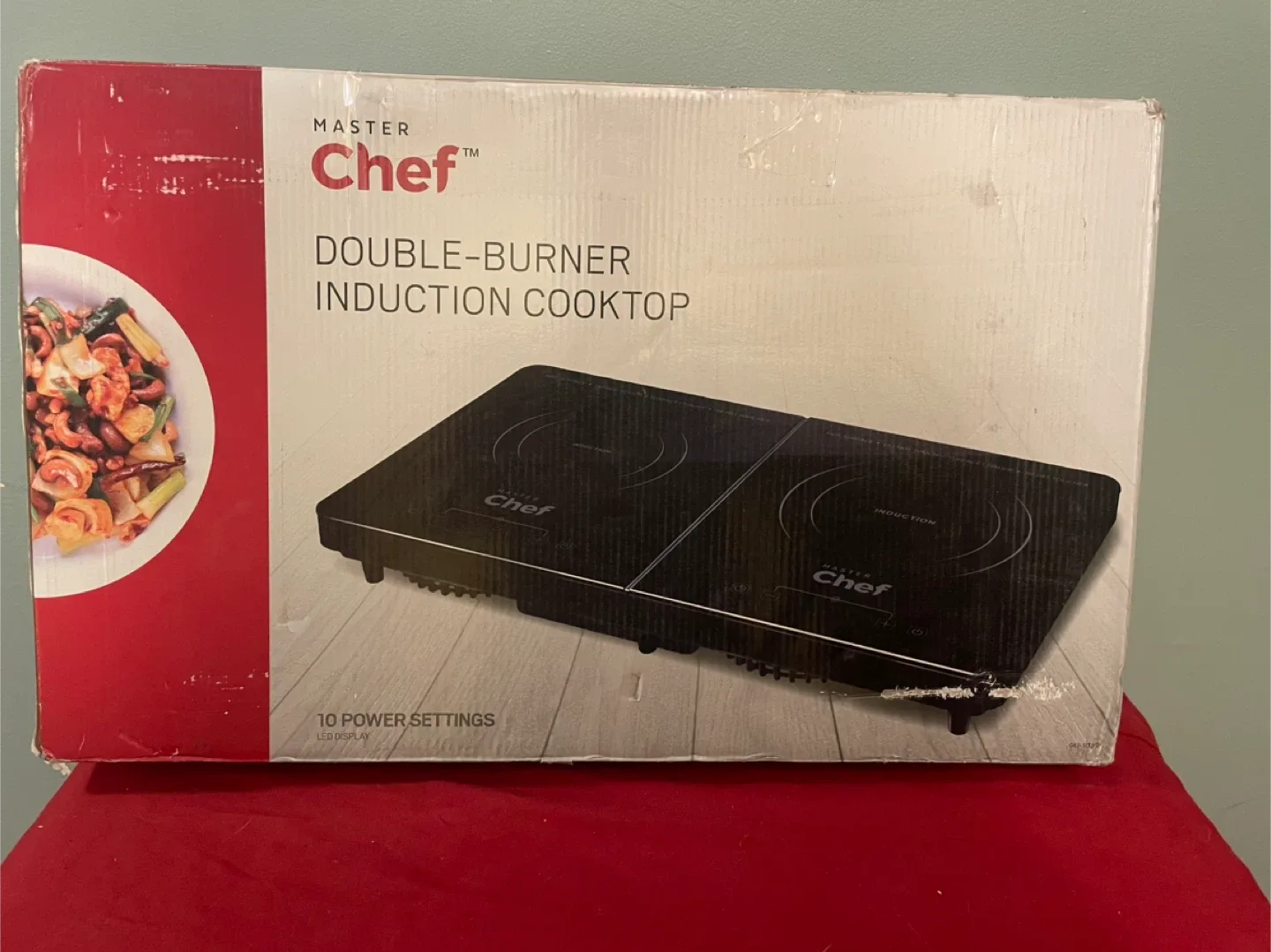 Master Chef Double-Burner Induction Cooktop - New!