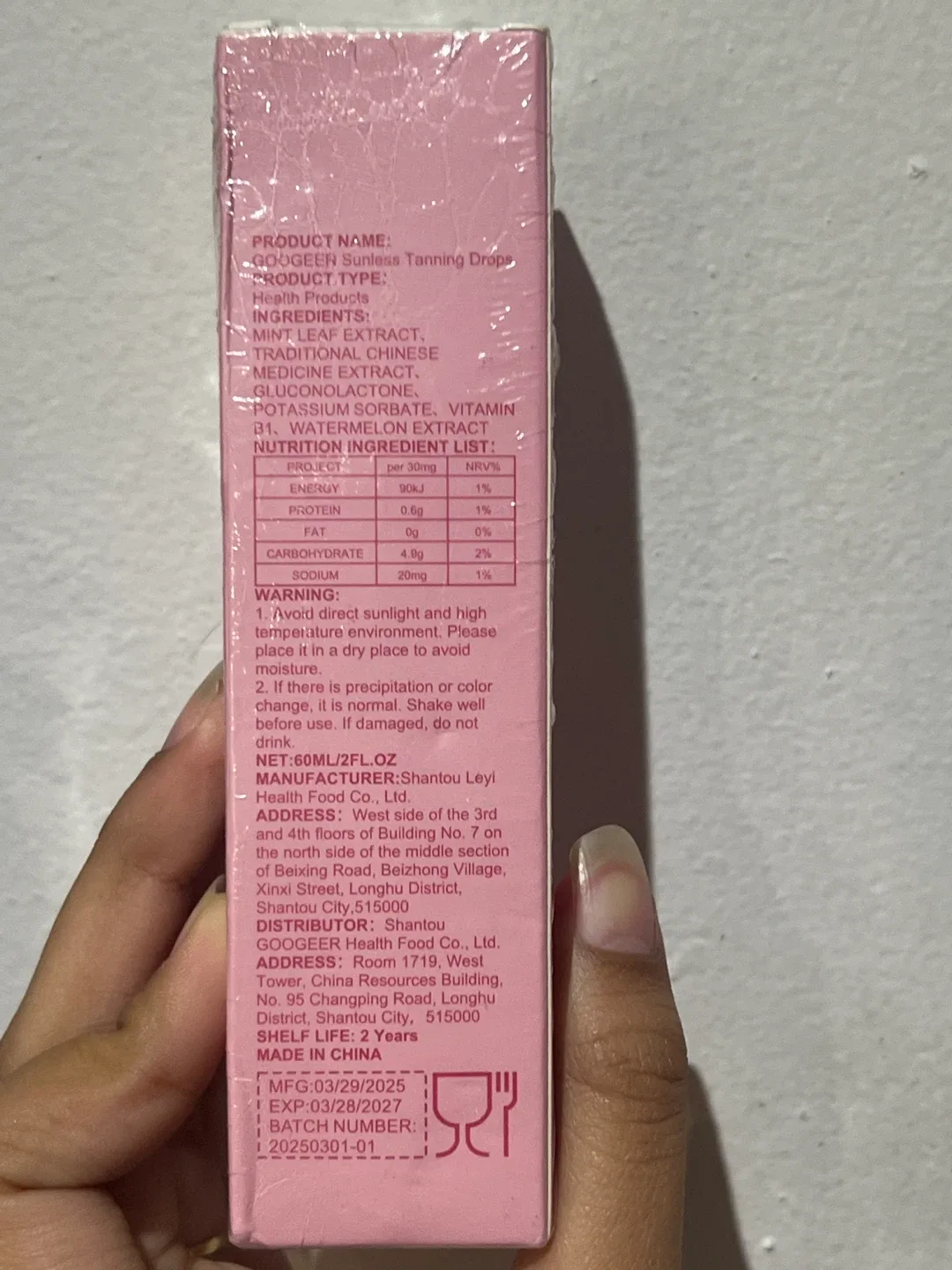 Googeer Sunless Tanning Drops - Watermelon image indicator(2)