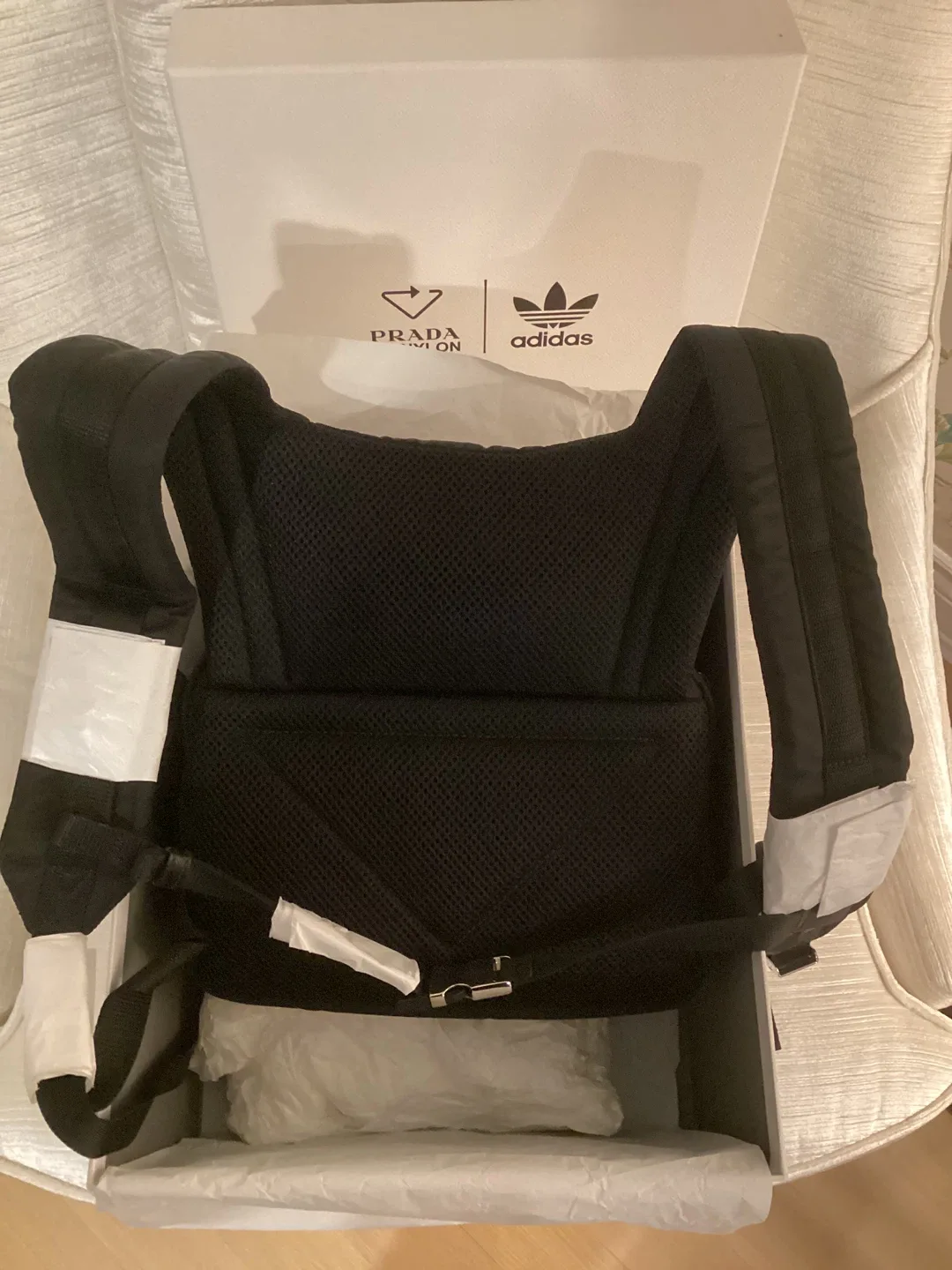 Prada Re-Nylon Adidas Backpack - Black image indicator(2)