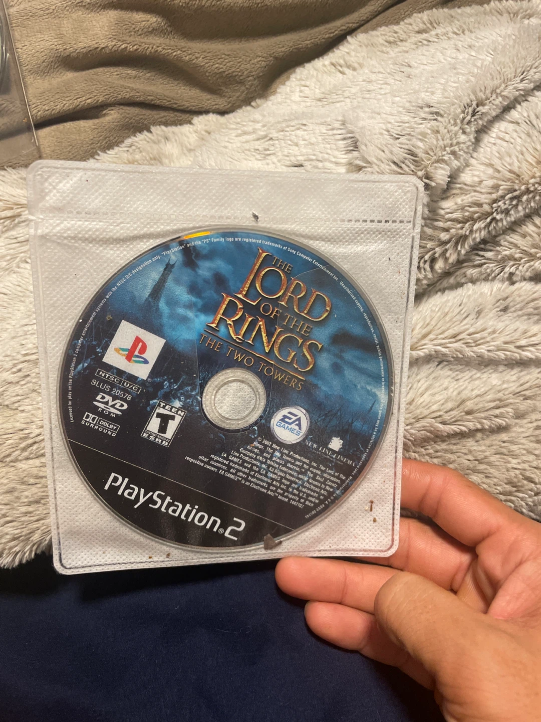 Lord of the Rings: The Two Towers - PS2 Game