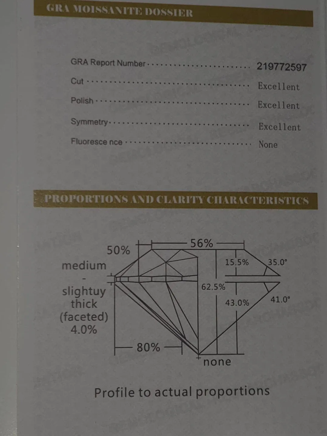 GRA Moissanite Stud Earrings - Excellent Cut image indicator(4)