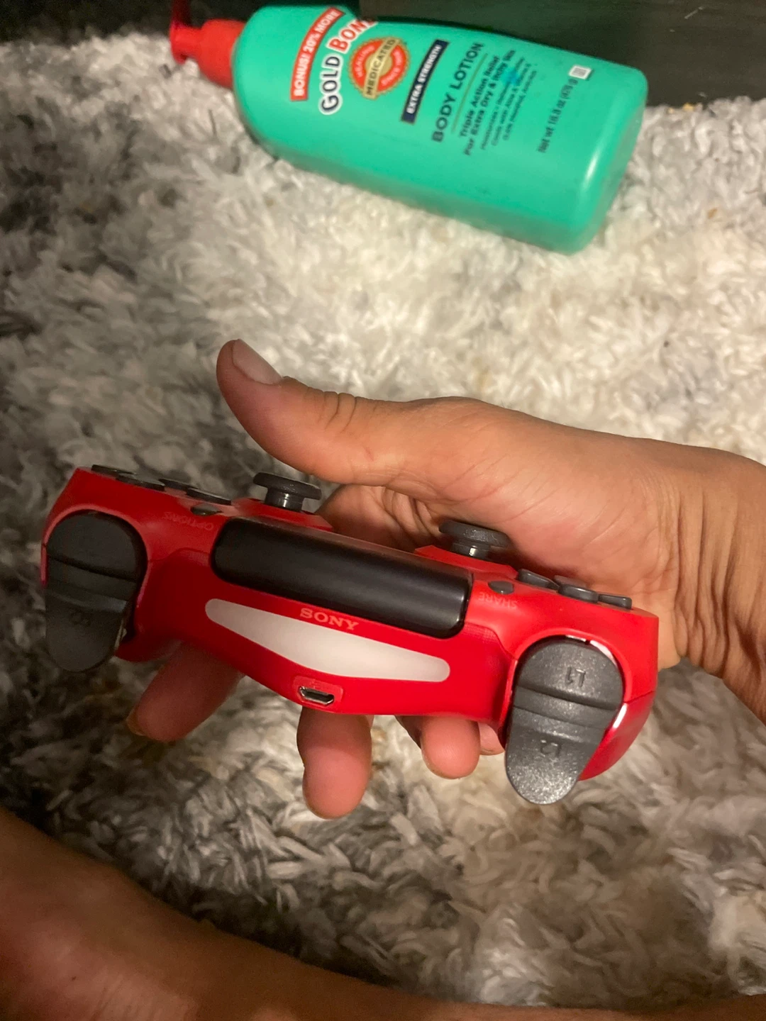 Red Sony PlayStation 4 DualShock 4 Controller - photo 3