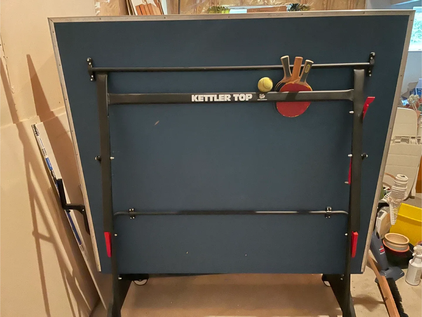 Kettler Top Ping Pong Table with Paddles image indicator(2)