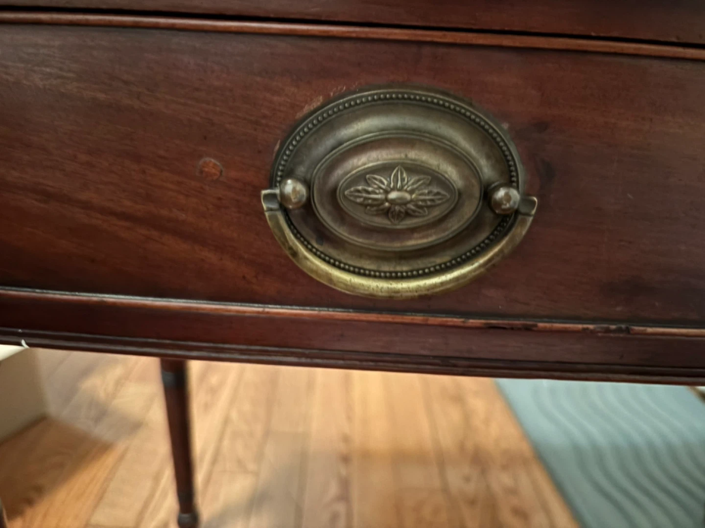 Antique Wooden Desk - photo 3