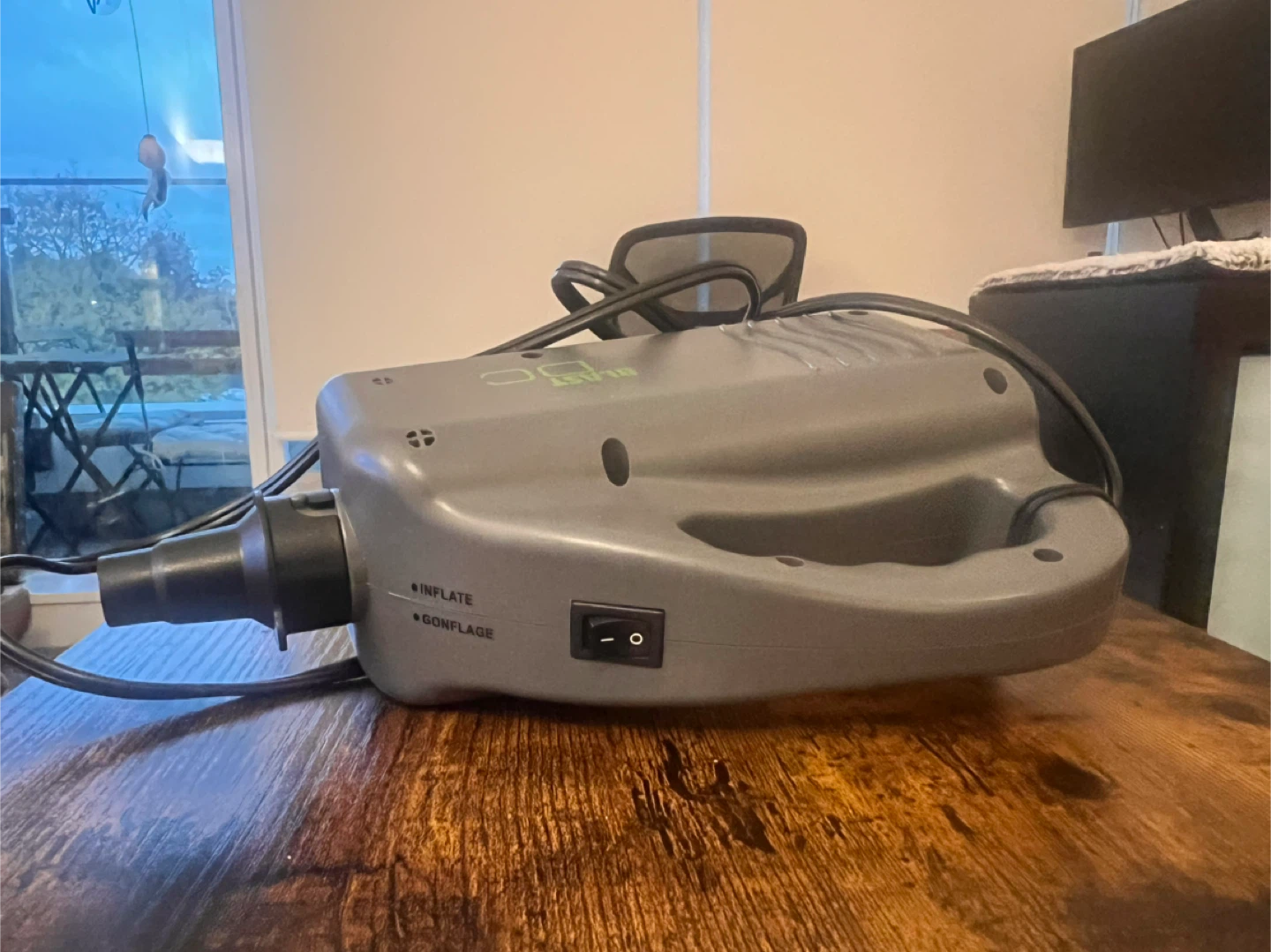 DC Blast Inflator/Deflator - Gray