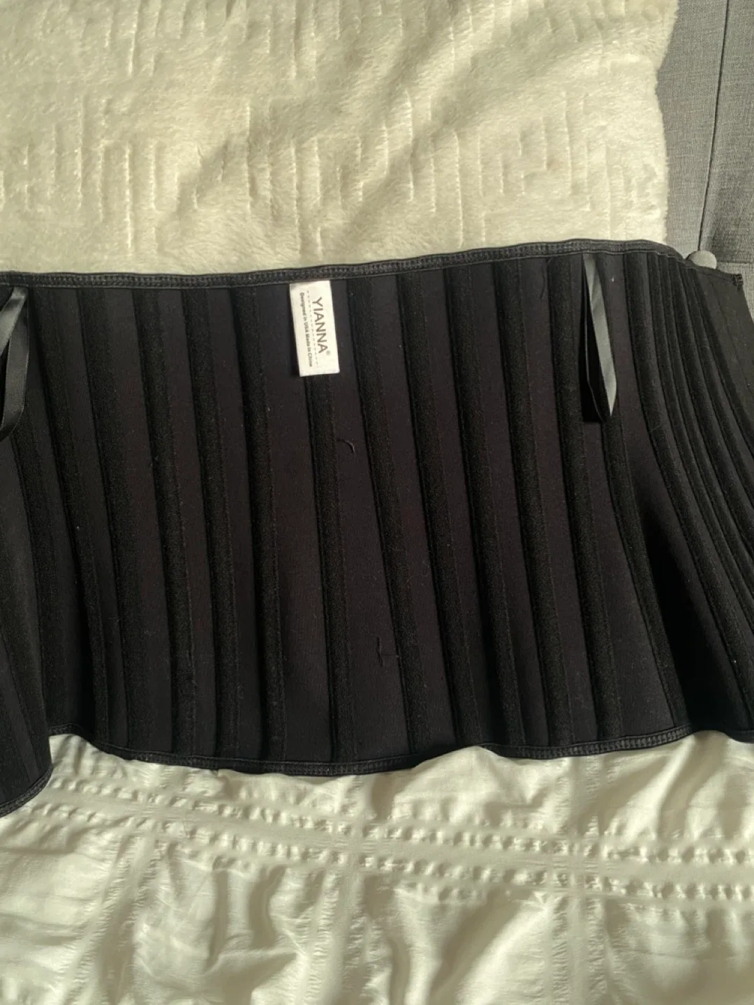 YIANNA Waist Trainer Corset - Black image indicator(2)