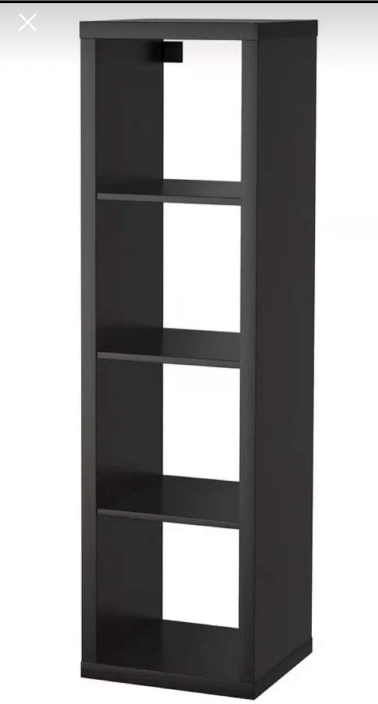 IKEA Kallax Shelf Unit - Black-Brown image indicator(3)