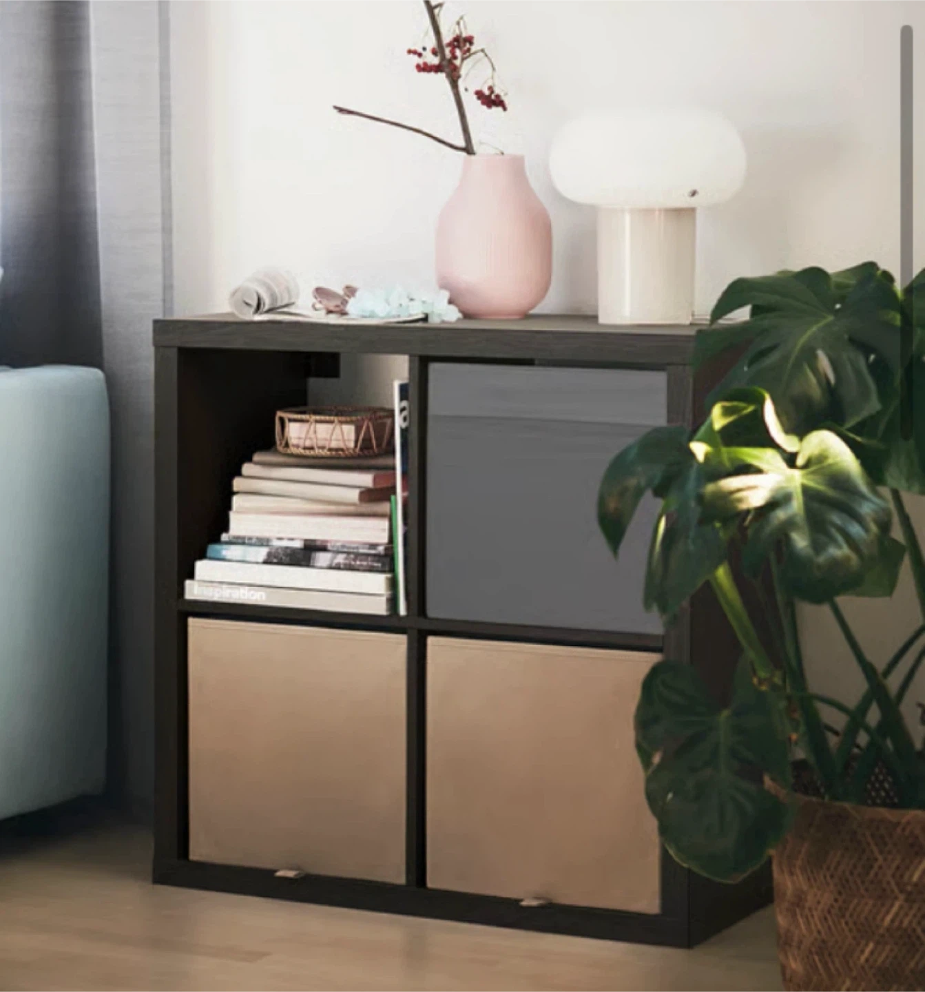 IKEA Kallax Shelf Unit - Black-Brown - photo 2