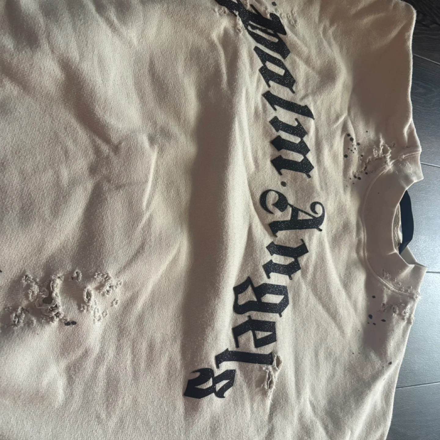 Palm Angels Distressed Crewneck - XL image indicator(2)