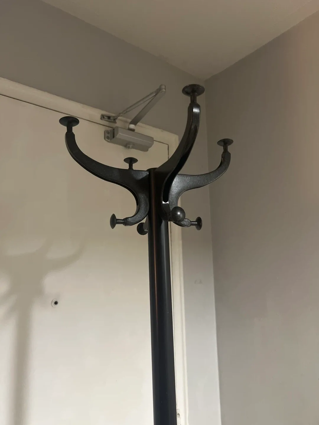 Black Metal Coat Rack Stand image indicator(3)