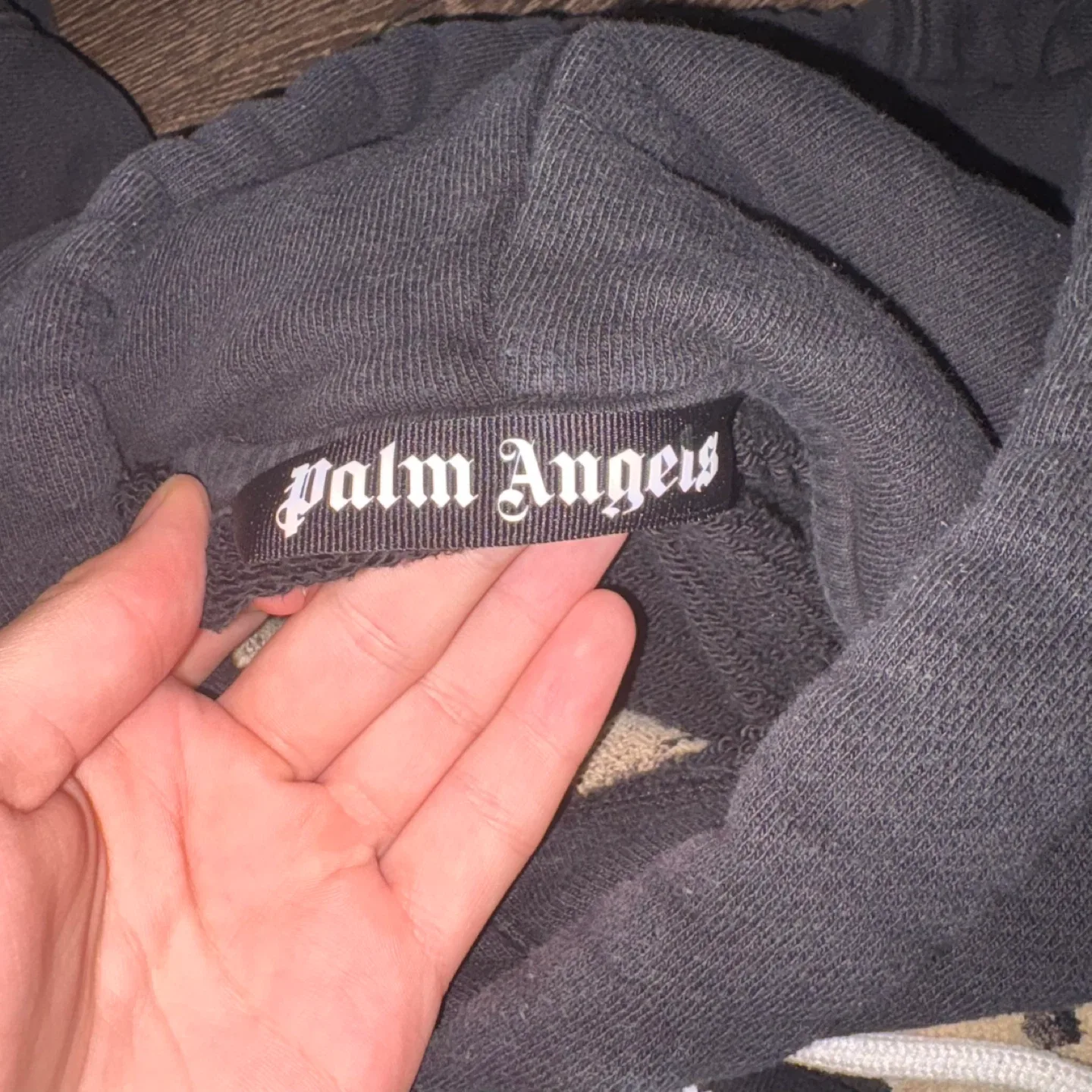 Palm Angels Black Bear Hoodie - Size XL image indicator(4)