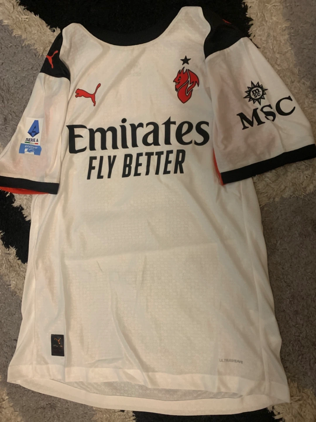 AC Milan soccer jersey