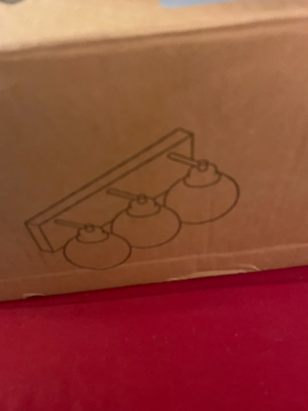 3-Light Vanity Light Fixture - Gold Finish image indicator(2)