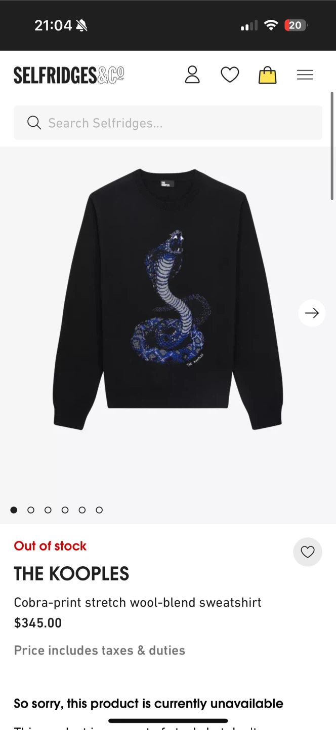 The Kooples Cobra Wool Sweater - photo 3