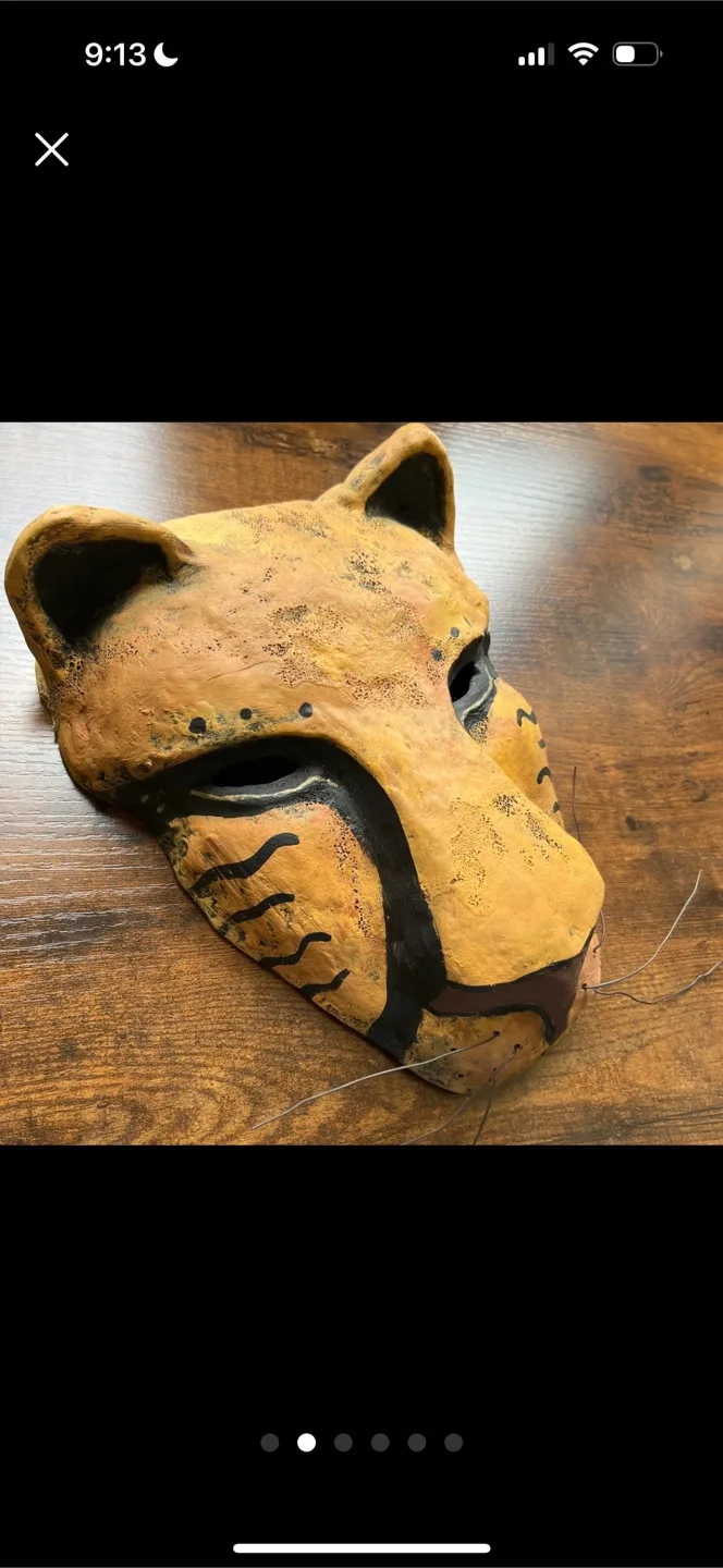 Handmade Lion Mask (Decor) image indicator(2)