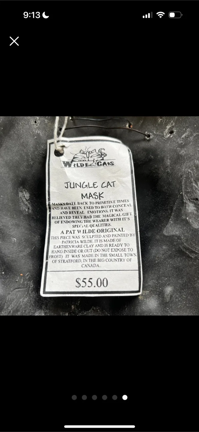 Handmade Lion Mask (Decor) image indicator(6)