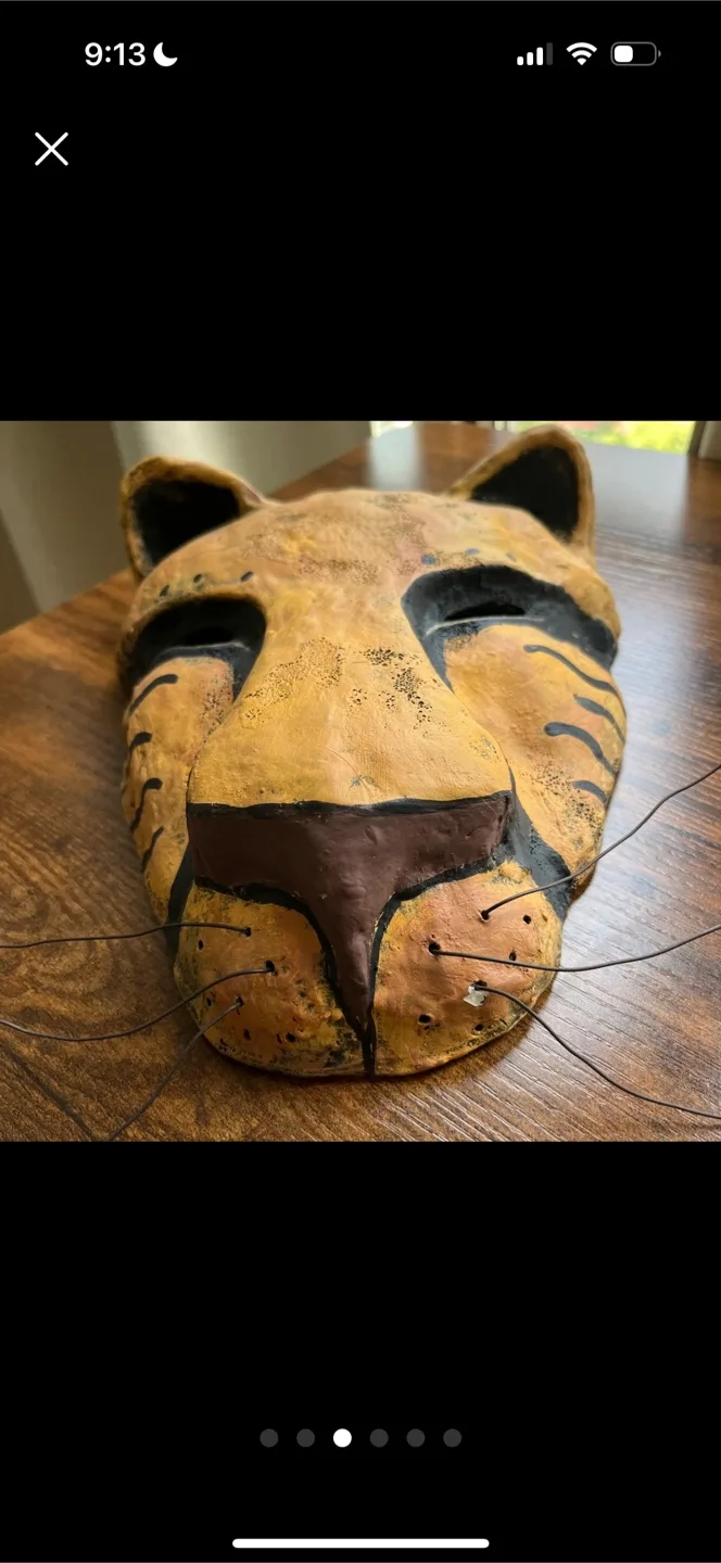 Handmade Lion Mask (Decor) image indicator(3)