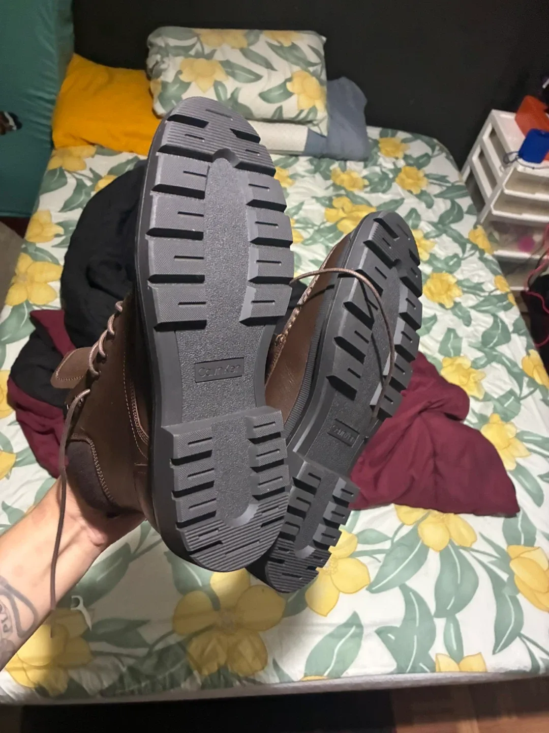 Brown Leather Ankle Boots image indicator(4)