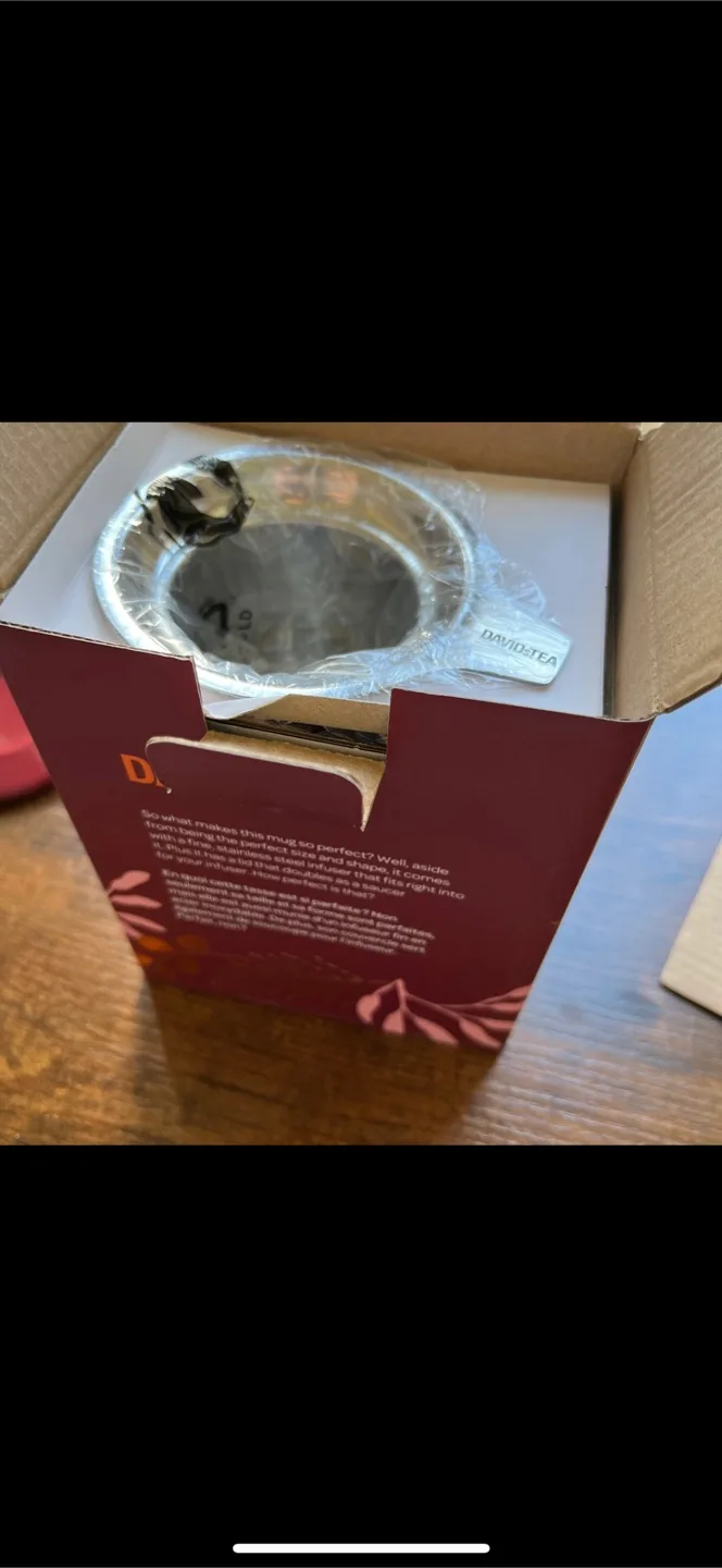 David’s Tea “Perfect Mug”. New in box. image indicator(5)