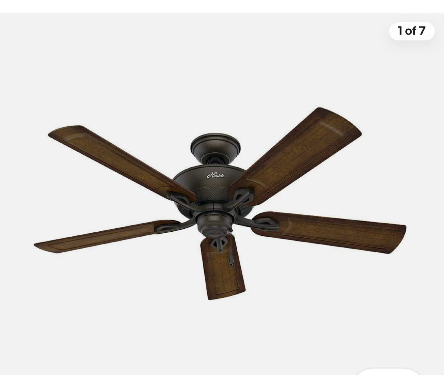 Hunter Caicos 52-Inch New Bronze Ceiling Fan