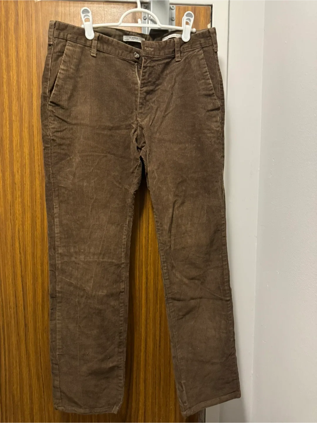 LC Waikiki Brown Corduroy Pants - Straight Fit