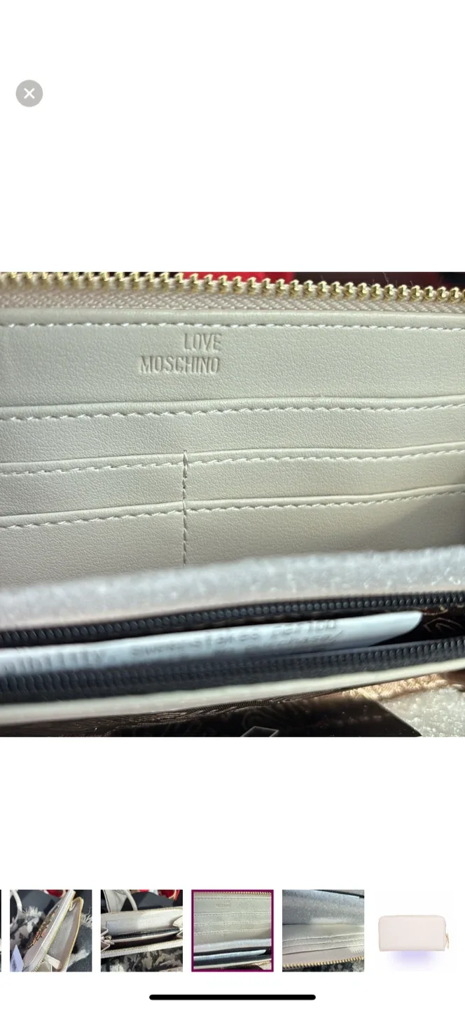 Love Moschino White Wallet image indicator(2)