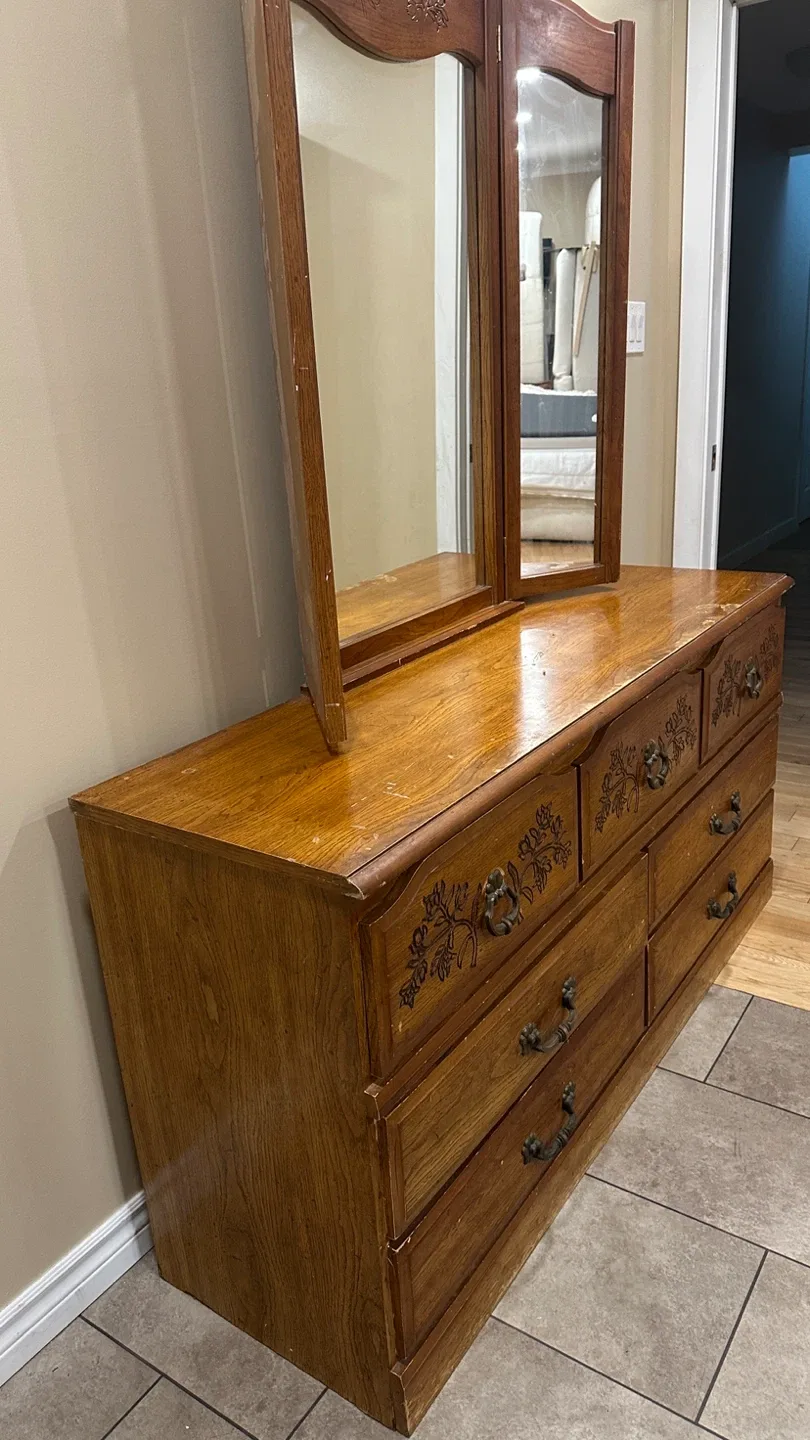 Vintage Dresser by Ideal Quality Furniture (CAN DElLIVER) image indicator(3)