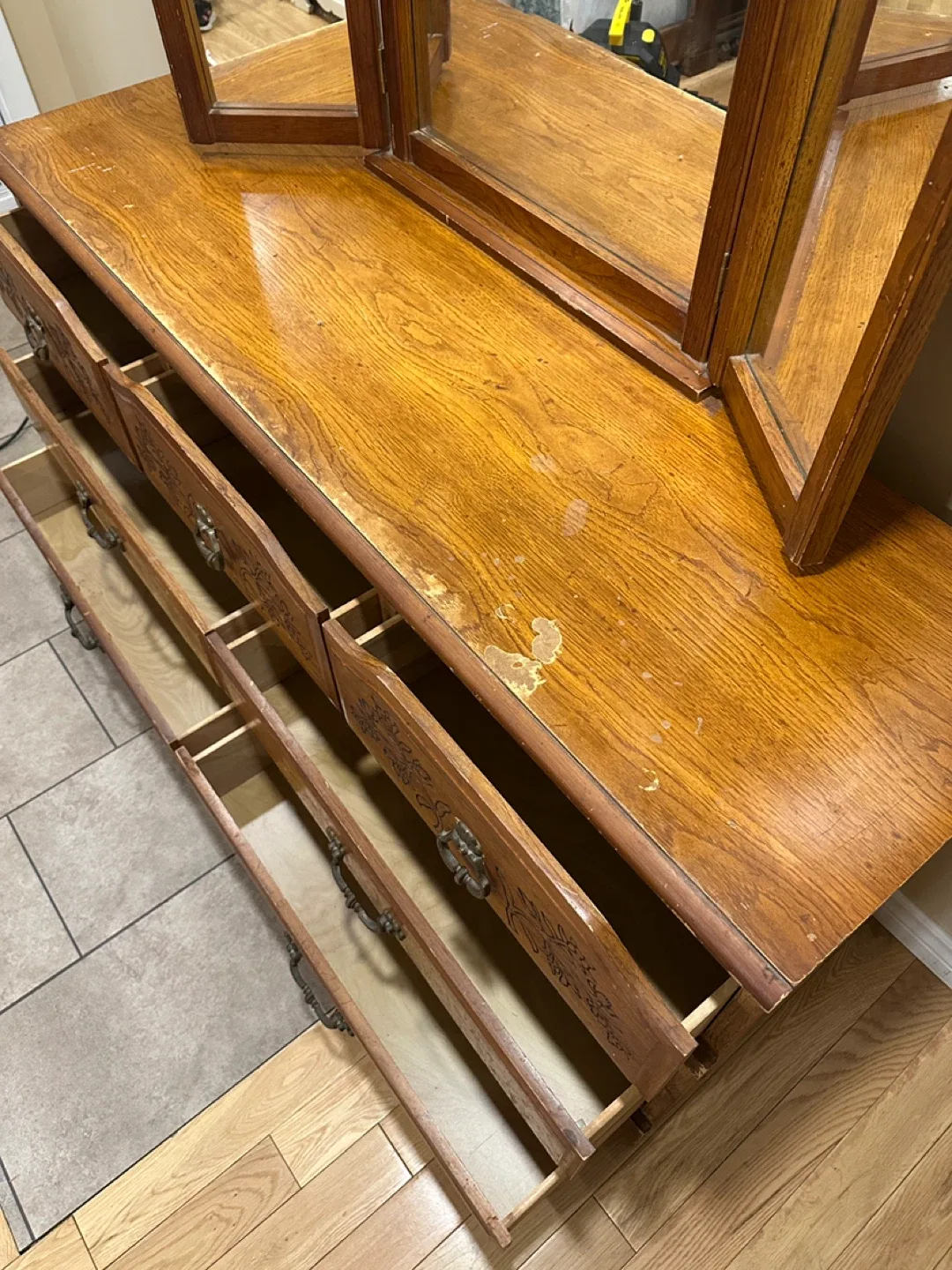 Vintage Dresser by Ideal Quality Furniture (CAN DElLIVER) image indicator(6)