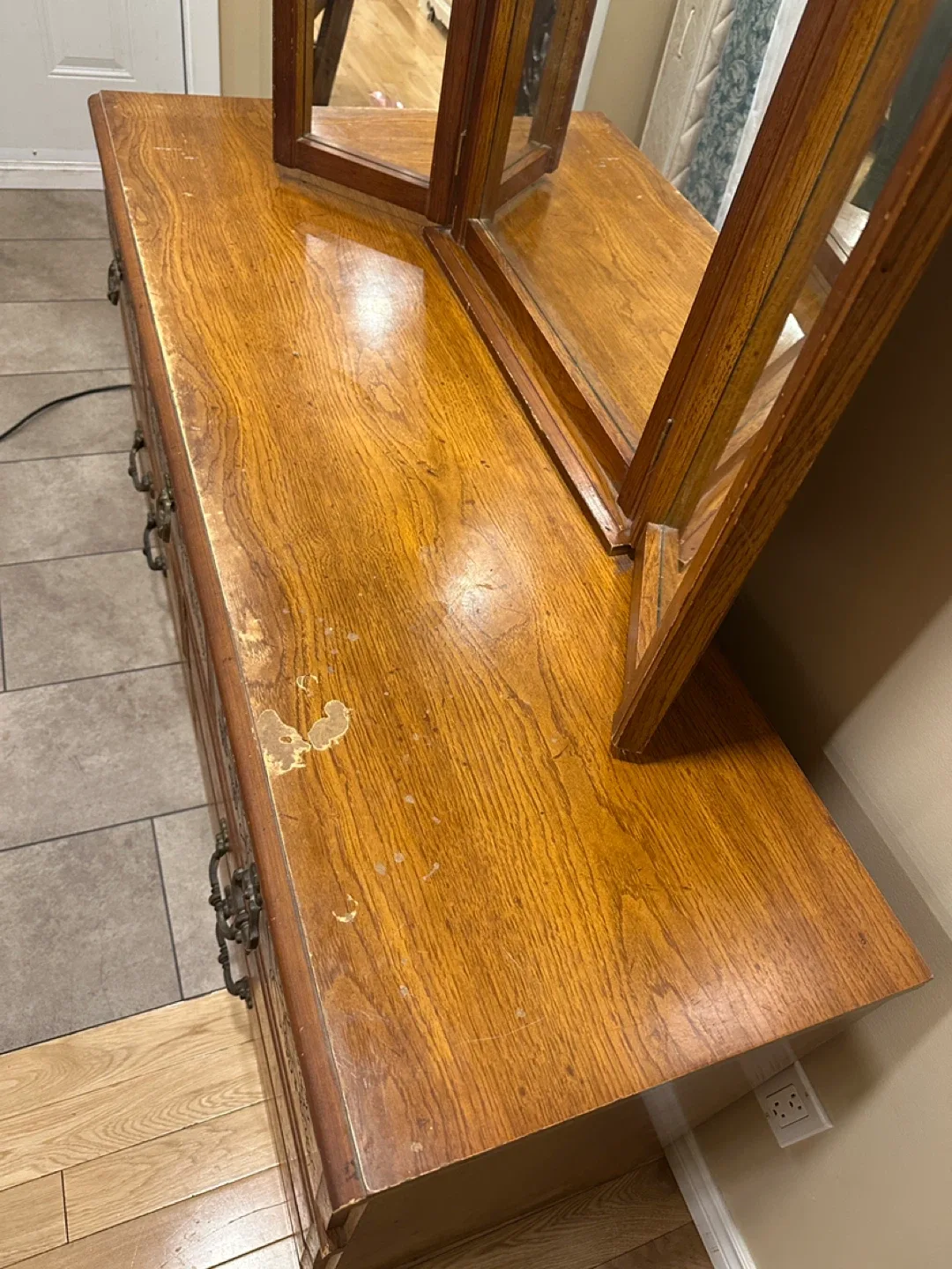 Vintage Dresser by Ideal Quality Furniture (CAN DElLIVER) image indicator(7)