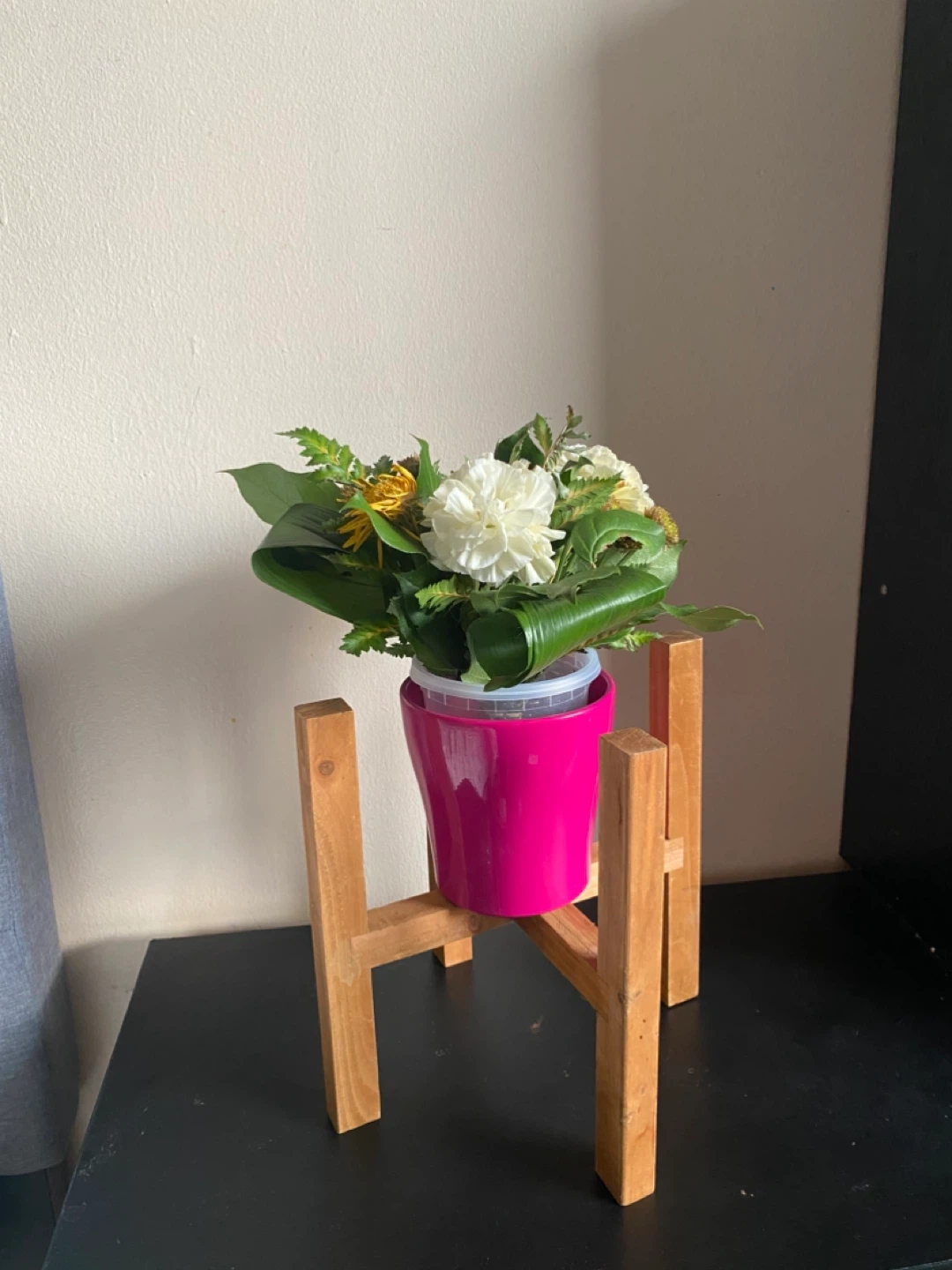 Wooden Plant Stand - photo 3