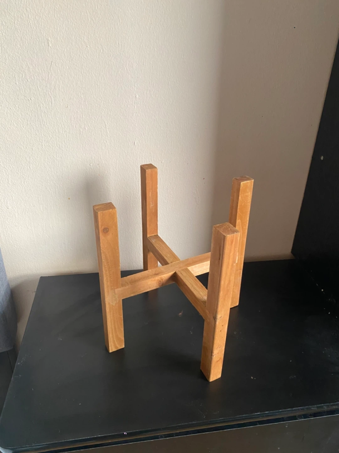 Wooden Plant Stand - photo 2